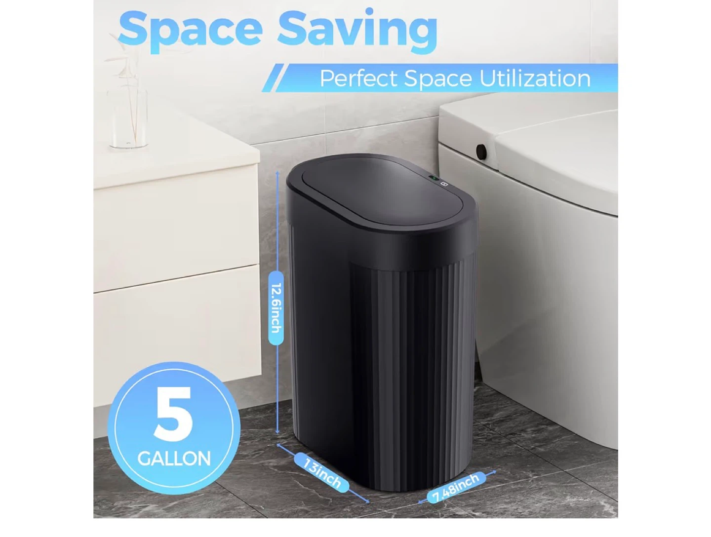 Motion Sensor Trash Can 5 Gallon - photo 5