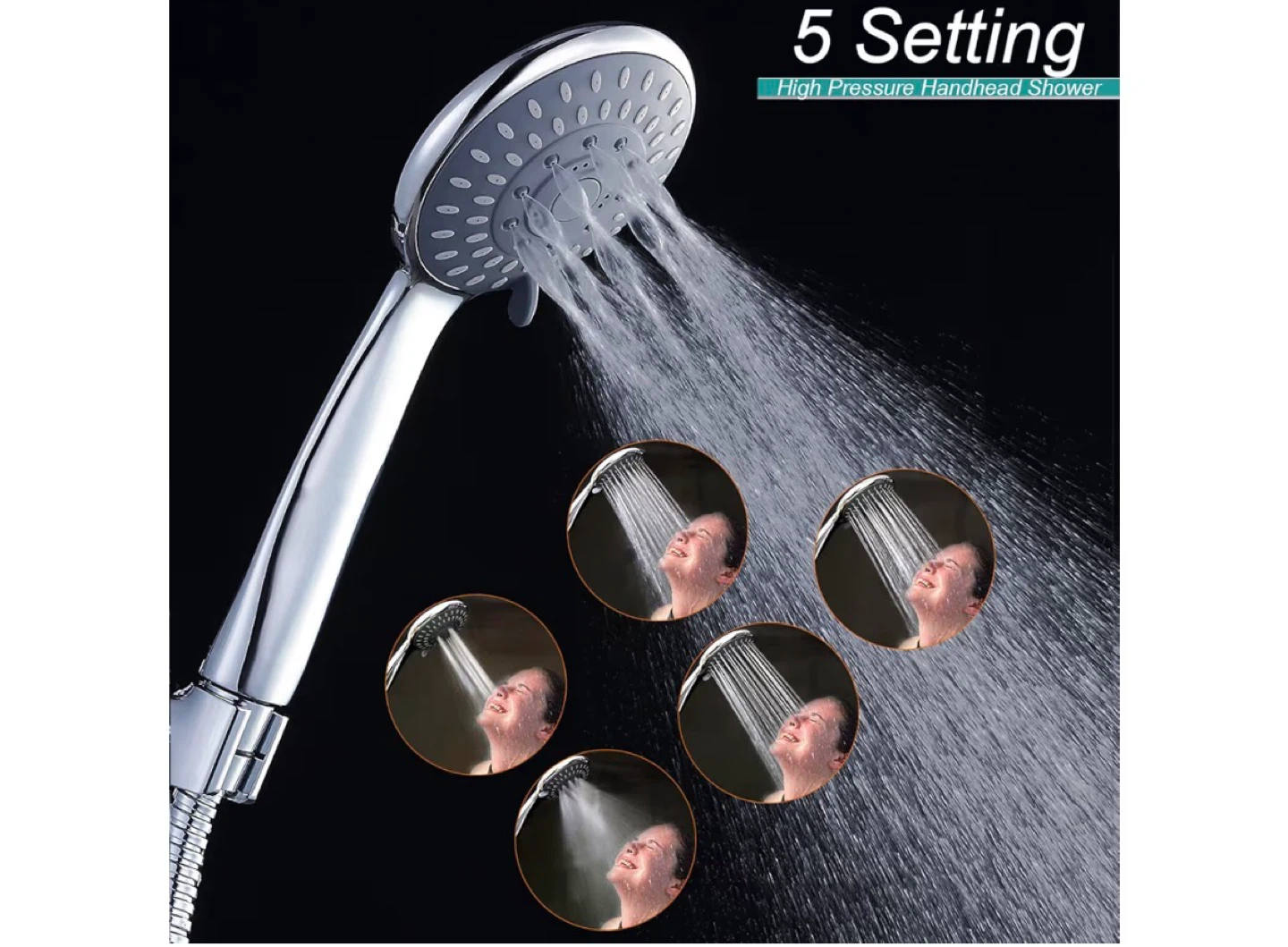 10" Rainfall Shower Head Handheld Shower and 11" Extension Arm - photo 3