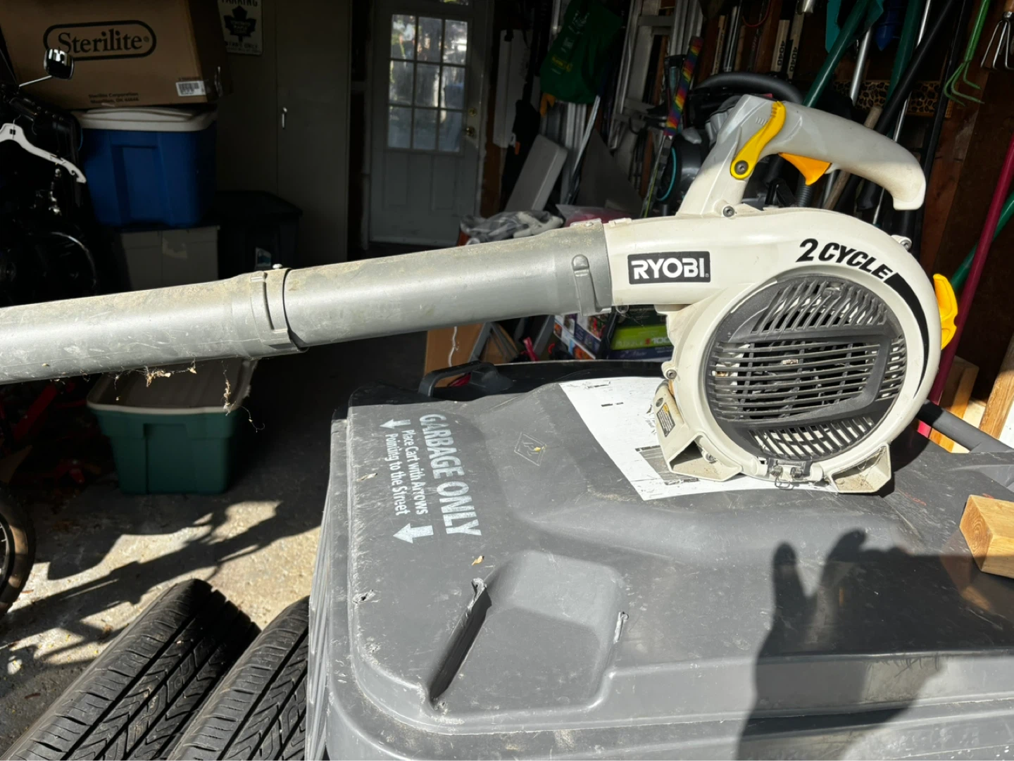 Ryobi 2 Cycle Leaf Blower - photo 2