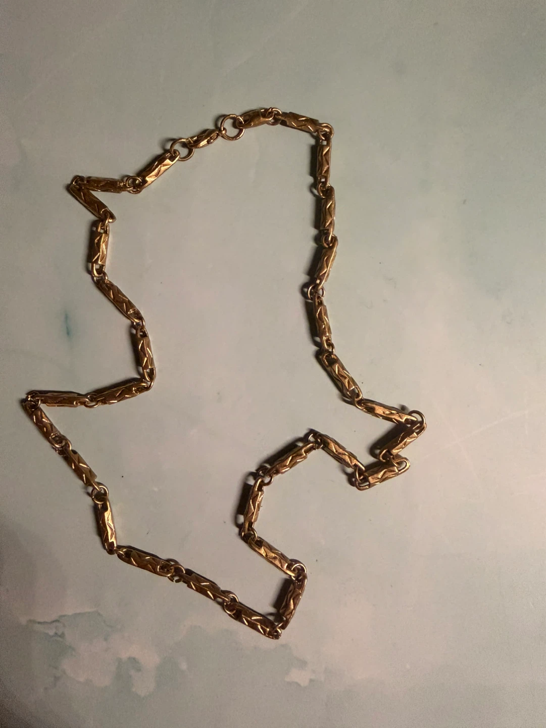 Gold Tone Chain Necklace - photo 3