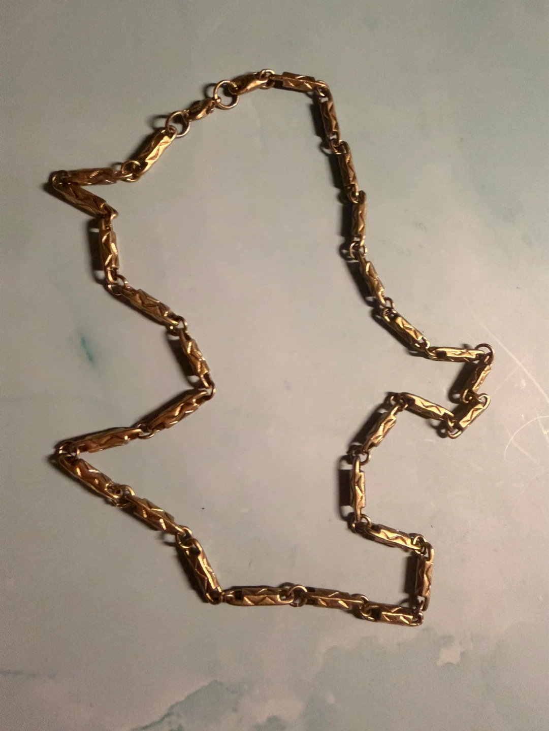 Gold Tone Chain Necklace - photo 5