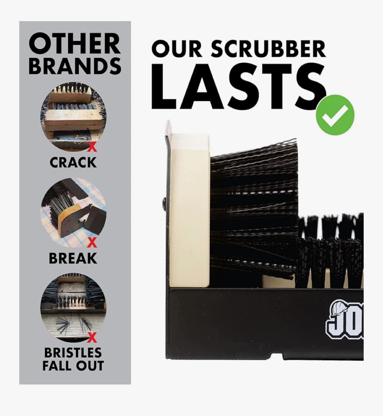 Jobsite Boot Scrubber with Drill Bit, Screws and Anchors - photo 5