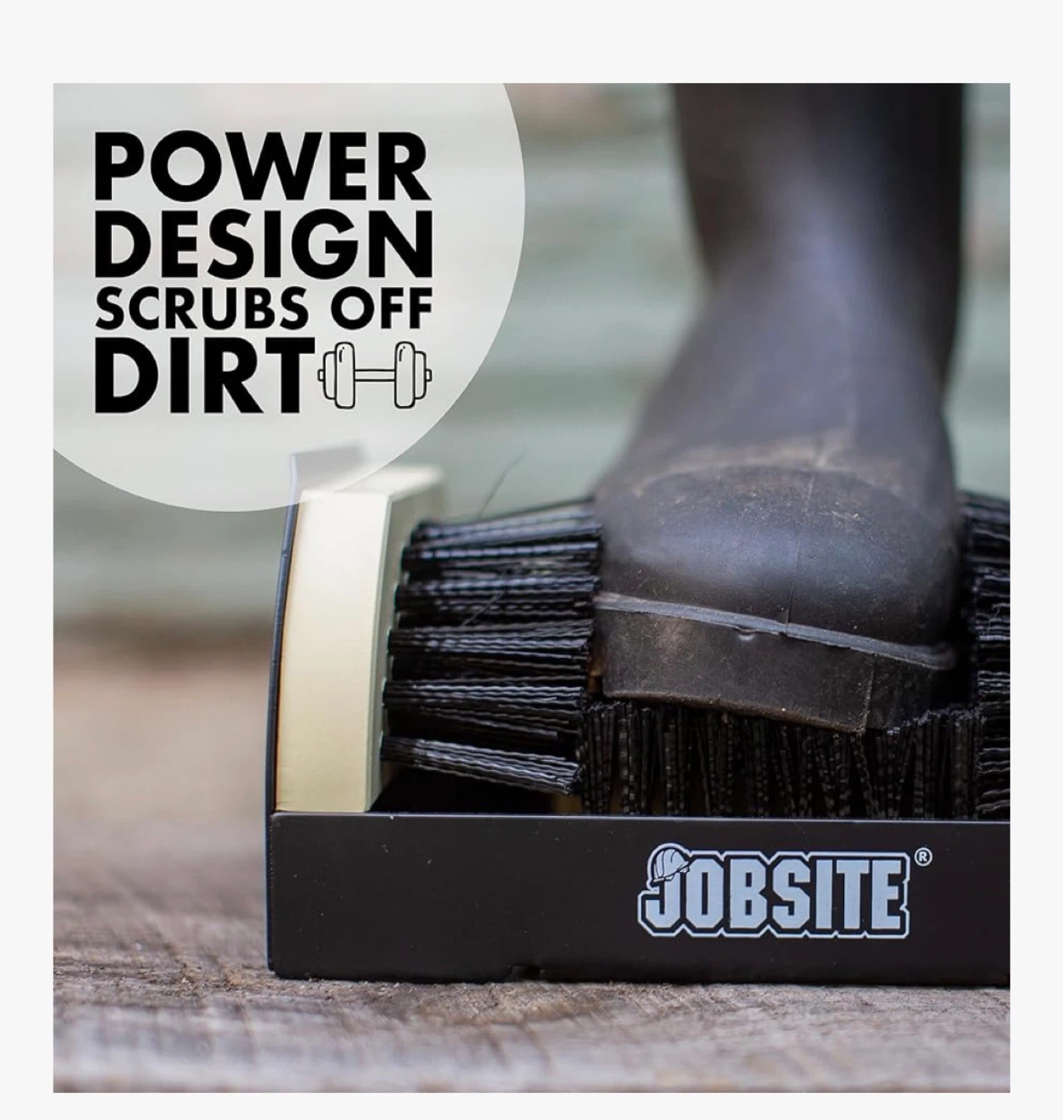 Jobsite Boot Scrubber with Drill Bit, Screws and Anchors - photo 3