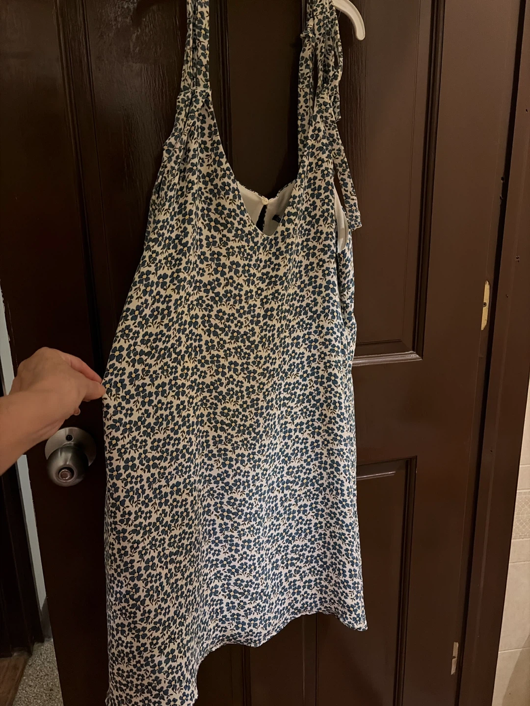 Zara Floral Print Dress Size L