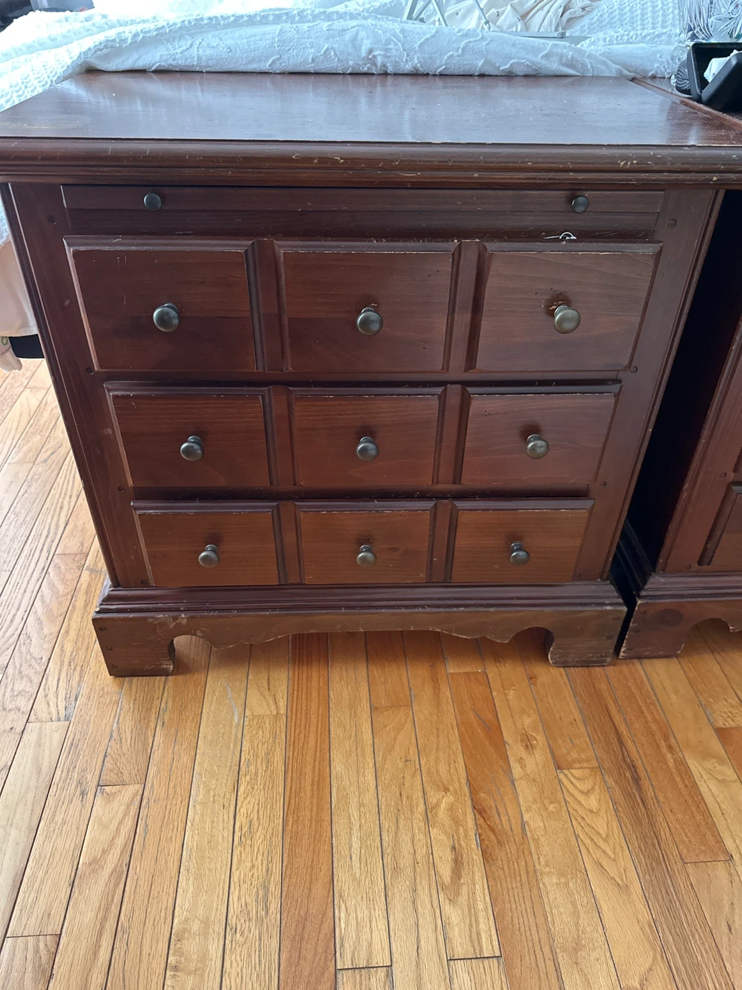 Wooden Dresser with 3 Drawers