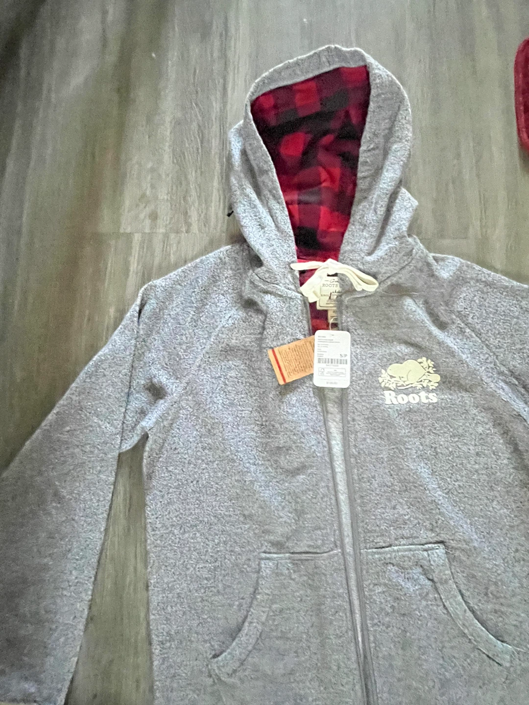 Roots Grey Fleece Onesie Jumpsuit M/M - photo 2
