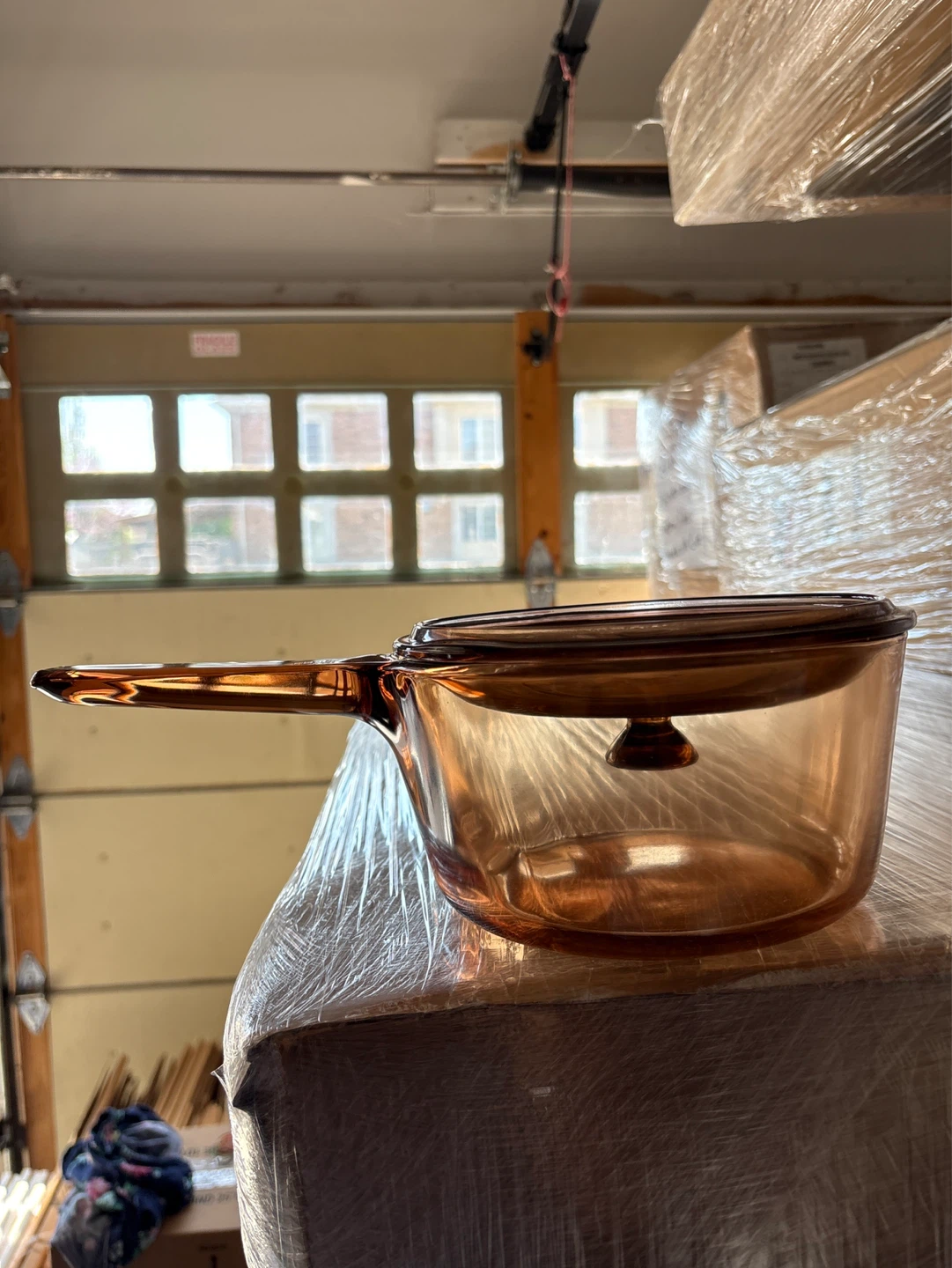 Visions Amber Glass Saucepan with Lid - photo 2