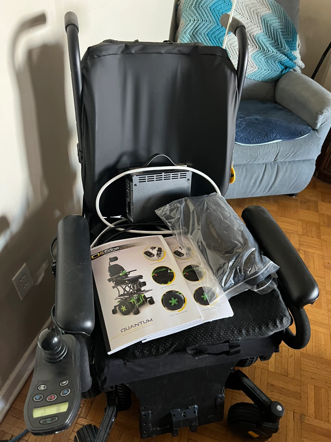 Quantum Edge Electric Wheelchair