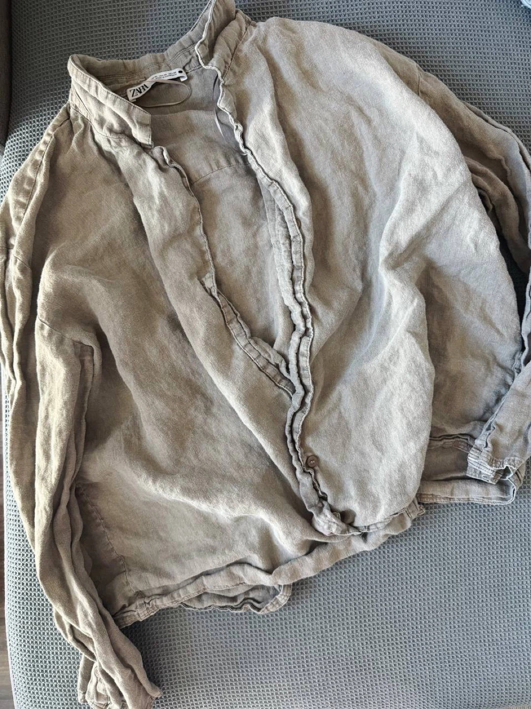 ZARA Linen Shirt - Size XL