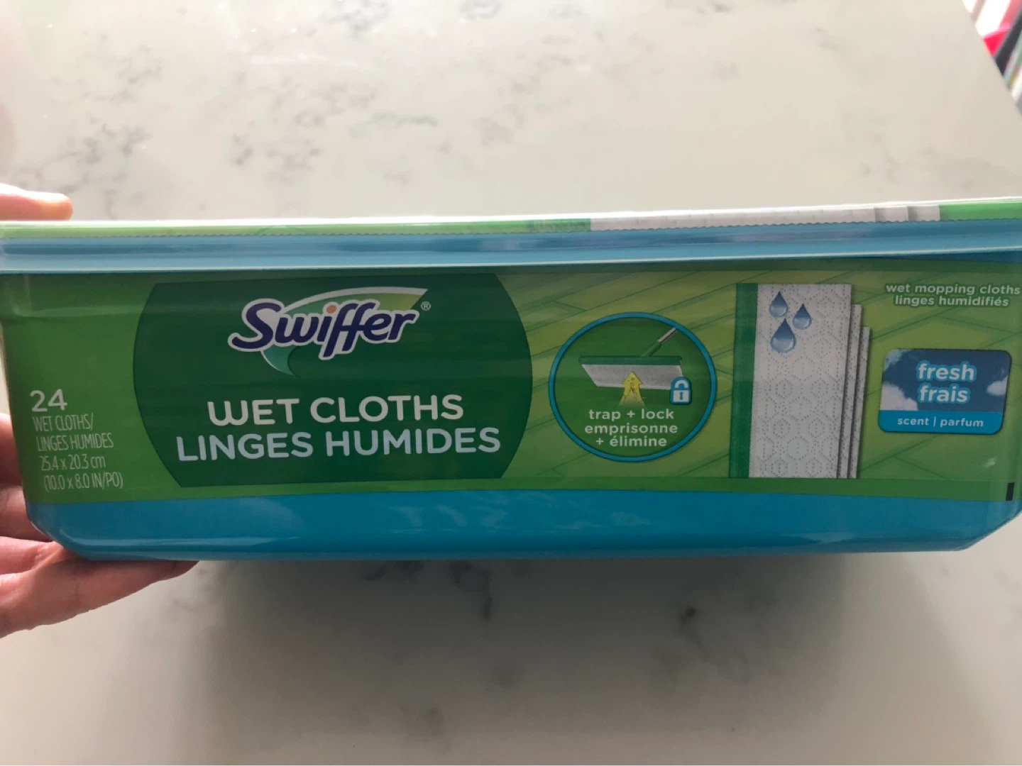 Swiffer Wet Cloth Replacements 24 pack - Fresh Scent - photo 2