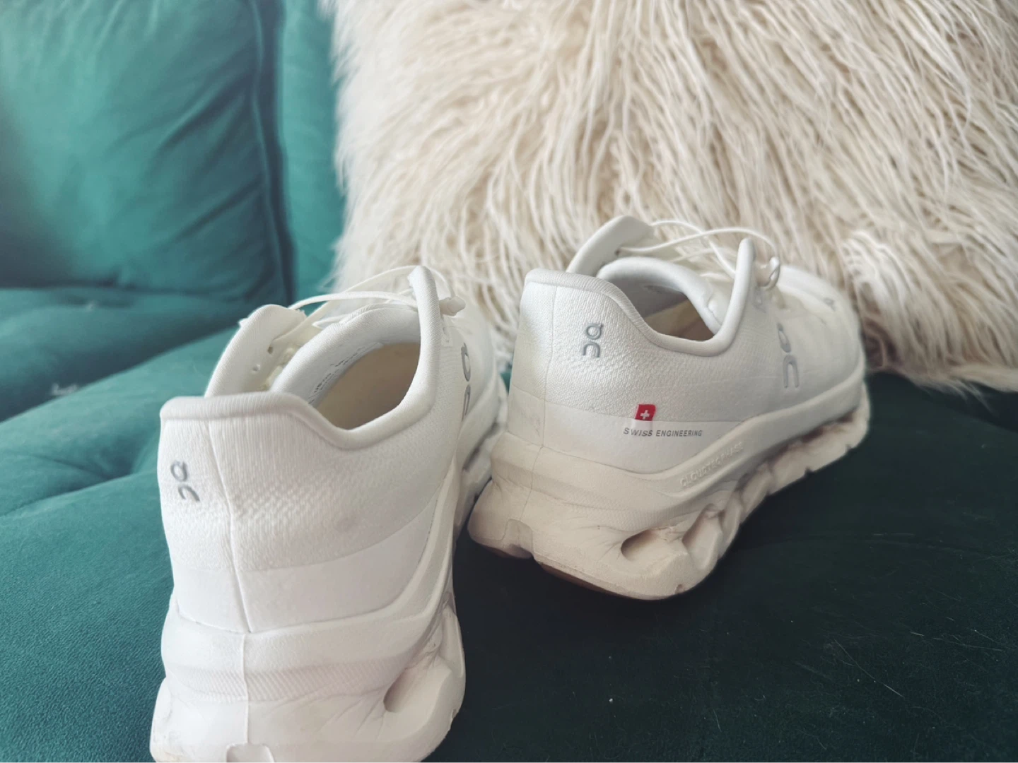 On Cloudtilt Sneakers — White | Size US W9 - photo 5