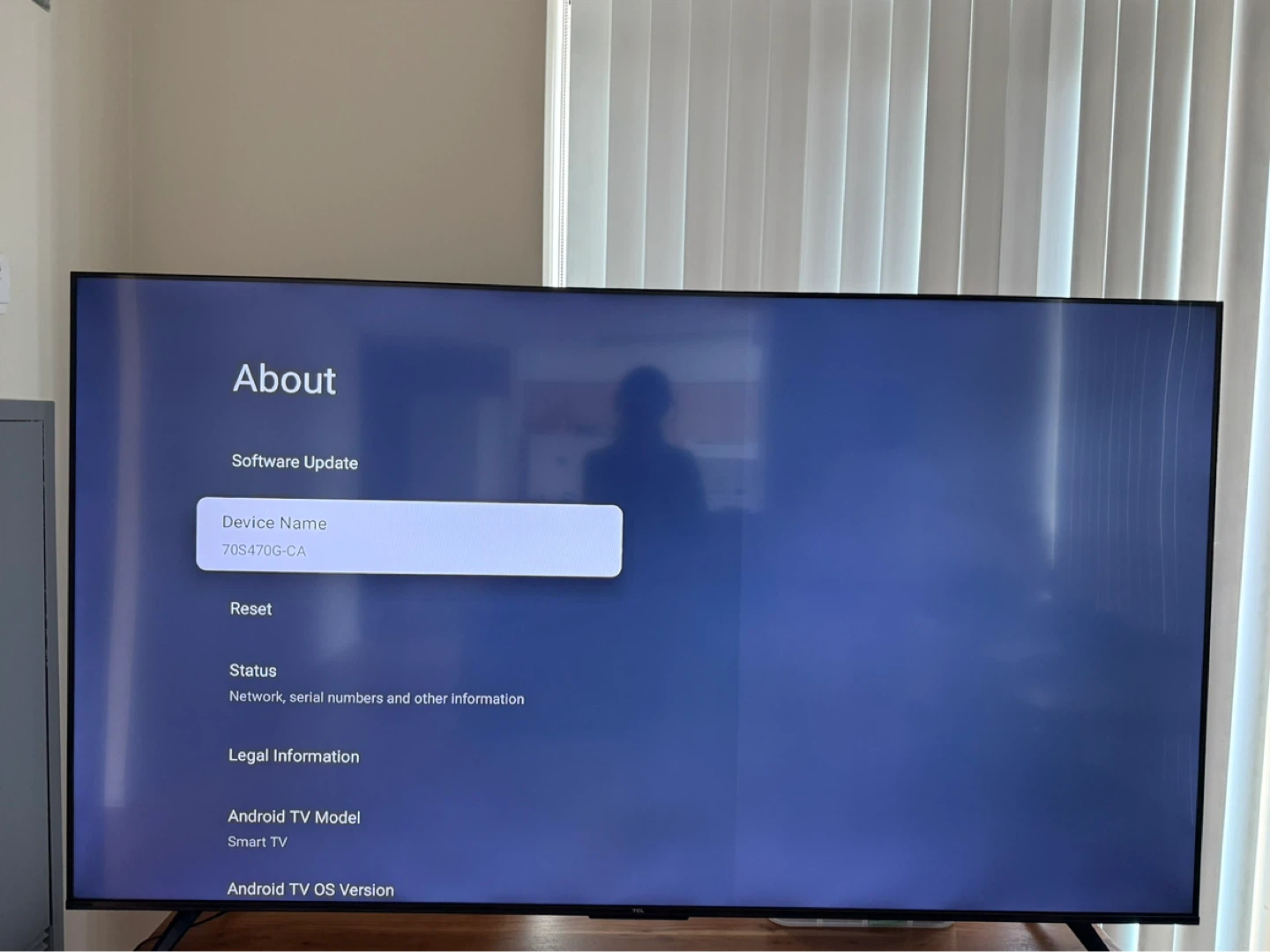 TCL Smart TV 70S470G-CA 70inch