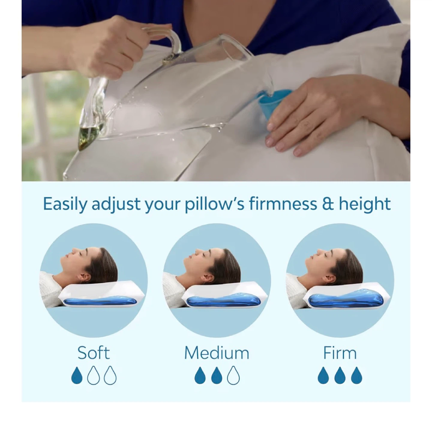 Mediflow Original Fiber Water Pillow - photo 4