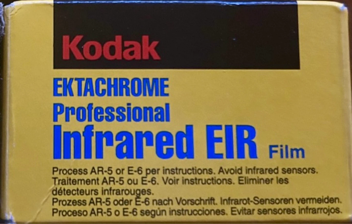 Kodak Ektachrome Professional Infrared EIR Film