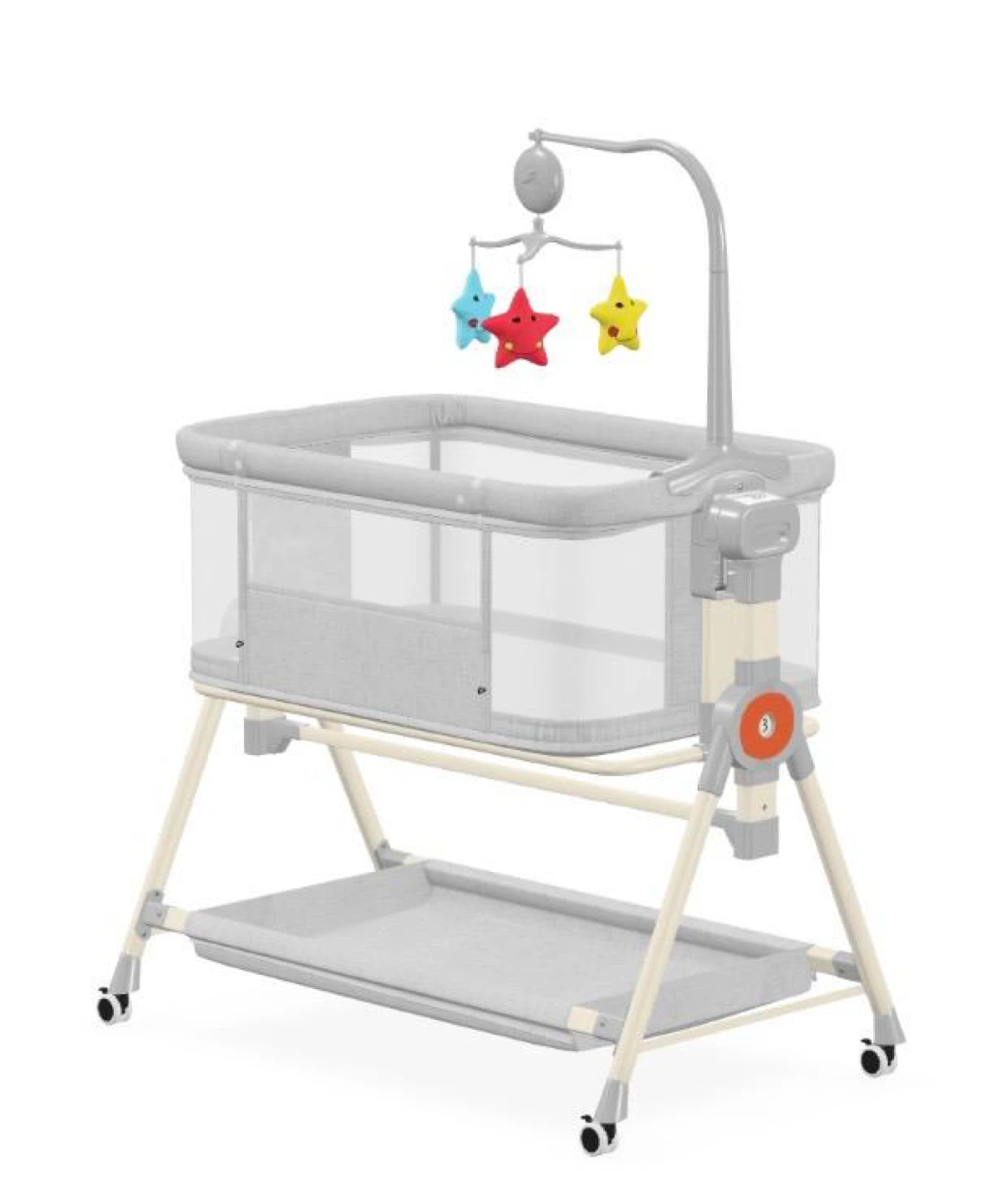 Baby Bassinet with Musical Toys and Rocking Mode - photo 5
