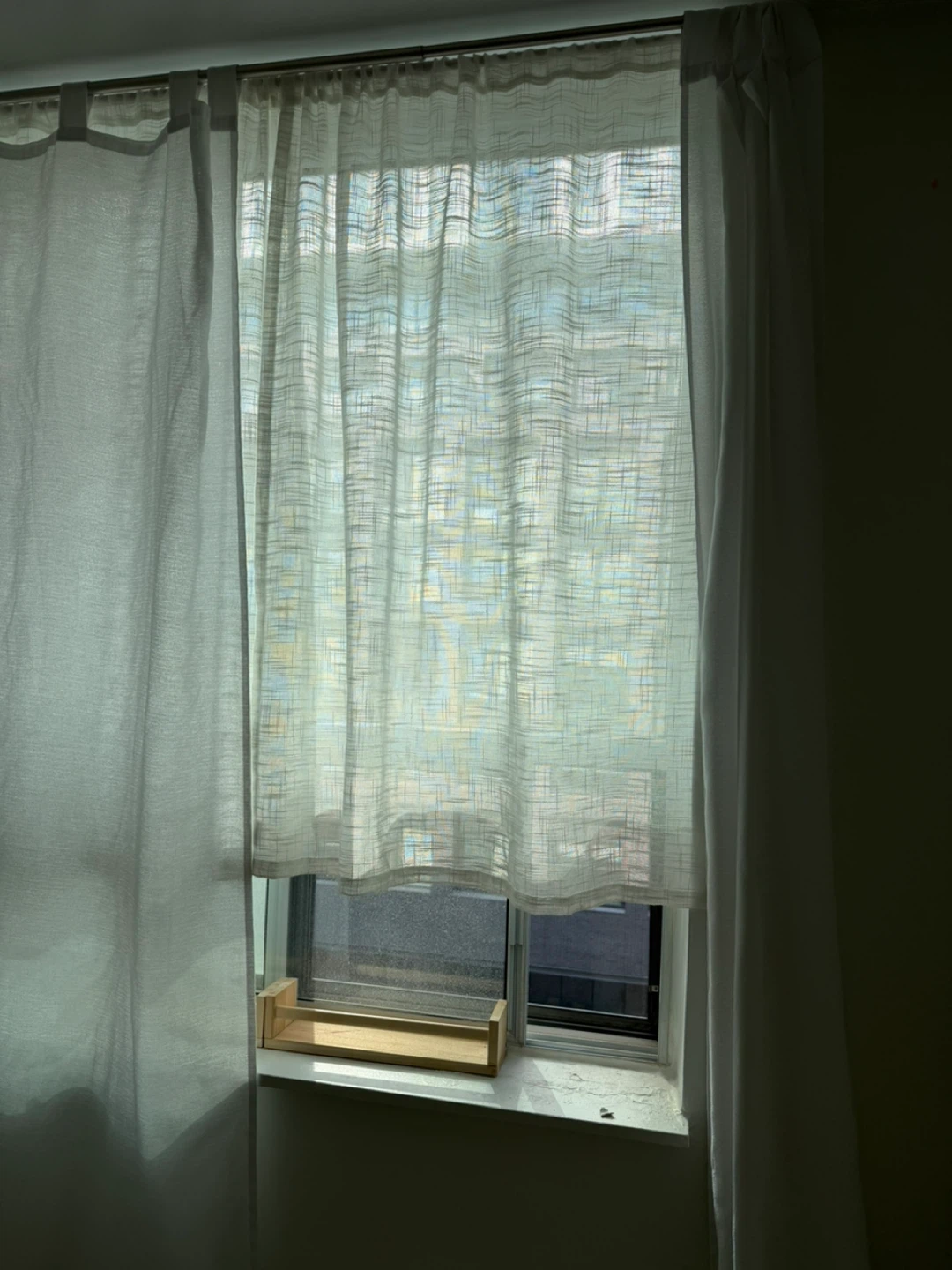 Inner Sheer Linen Blend Curtains - photo 2