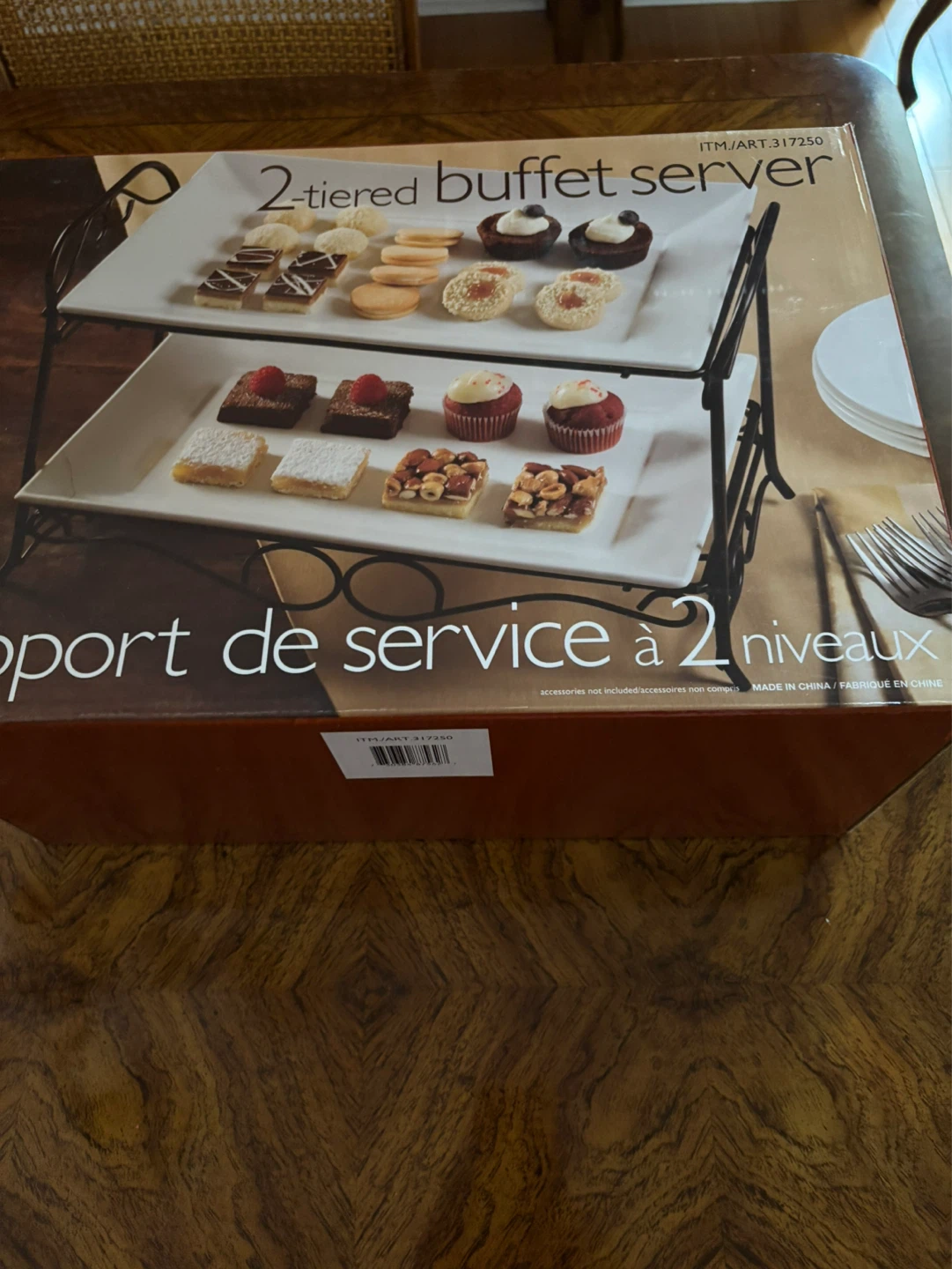 2-Tiered Buffet Server - photo 2