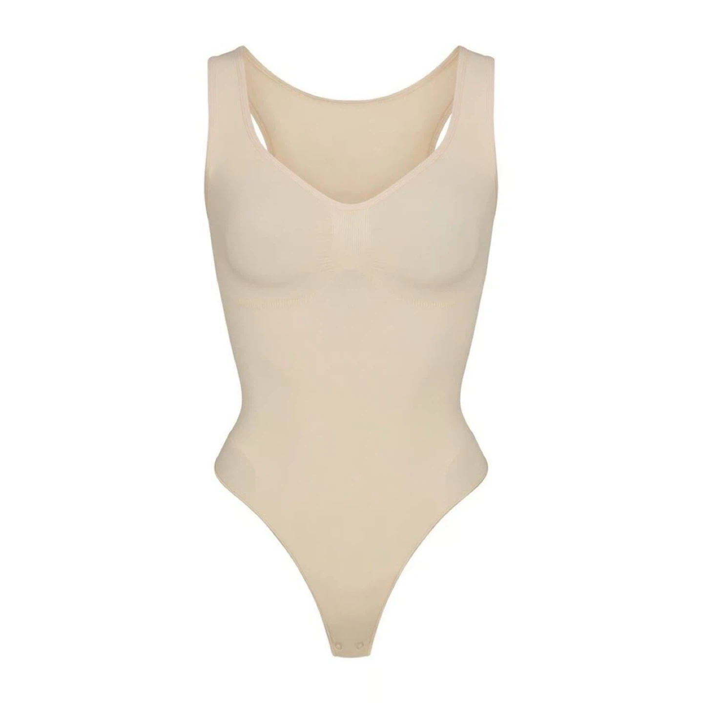 SKIMS Scoop Neck Sculpting Bodysuit (Sand) XXL(XL) - photo 4