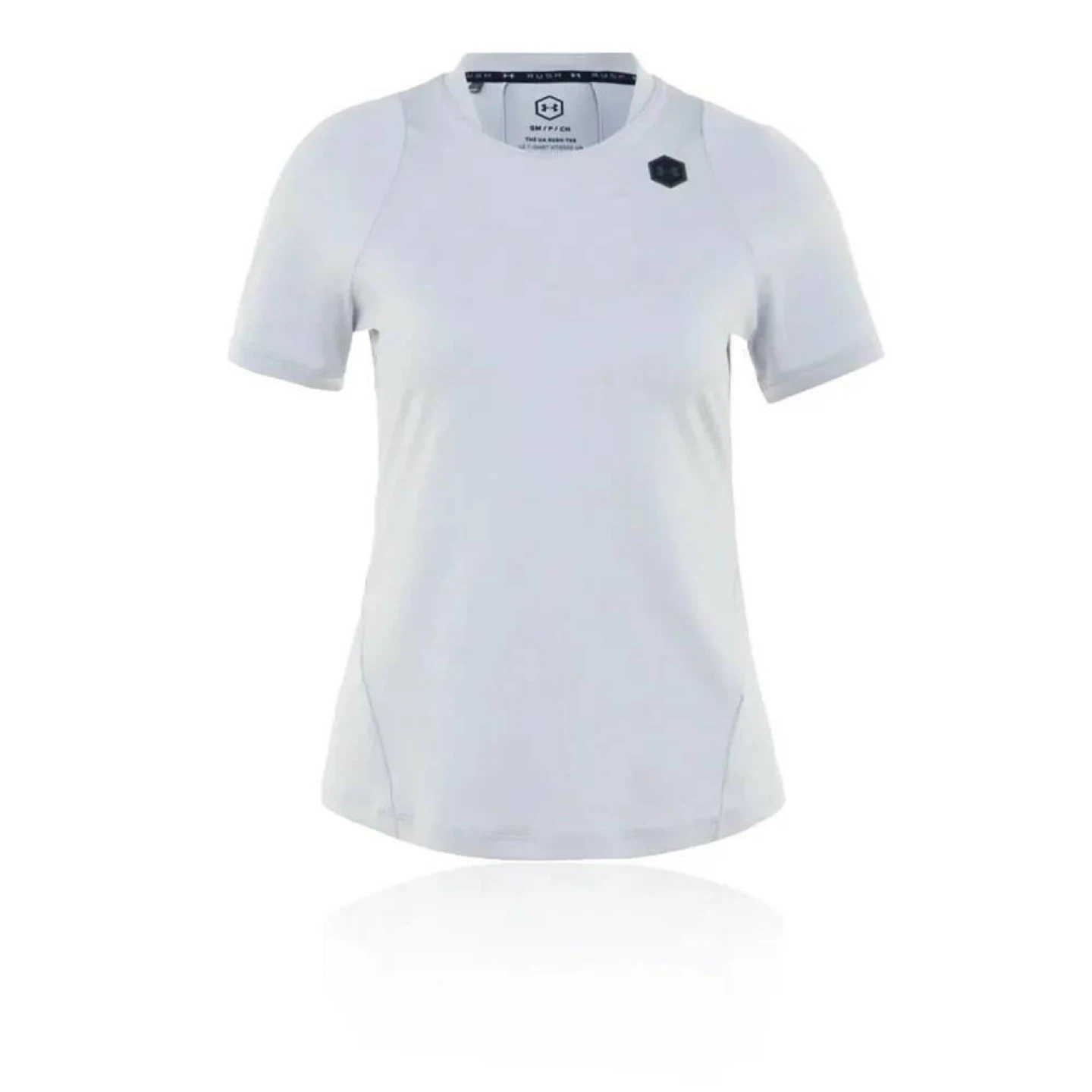 T-shirt rush top gray / orange L, Under Armour - photo 4