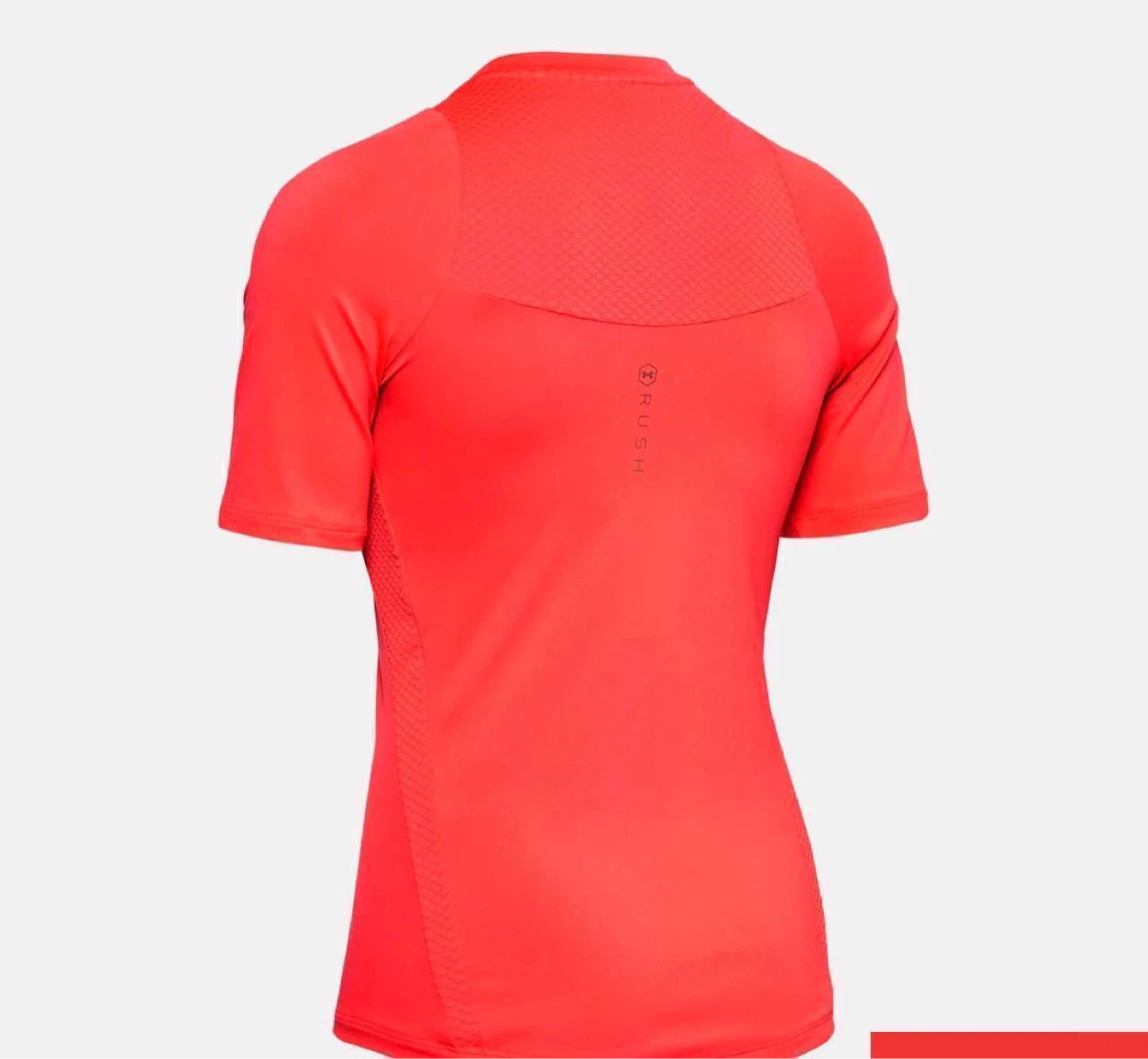 T-shirt rush top gray / orange L, Under Armour - photo 3