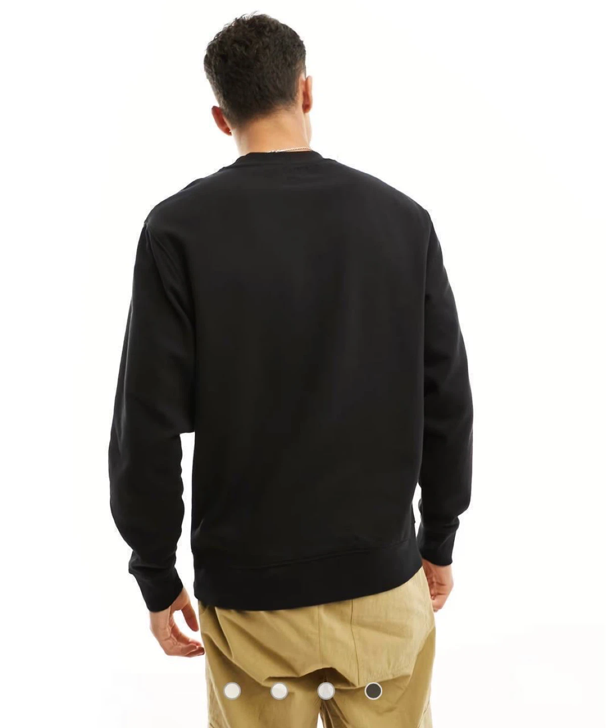 River Island New York crew neck sweatshirt in black, size M - photo 3