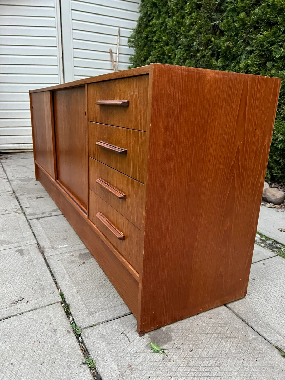 MCM Teak Credenza - photo 5