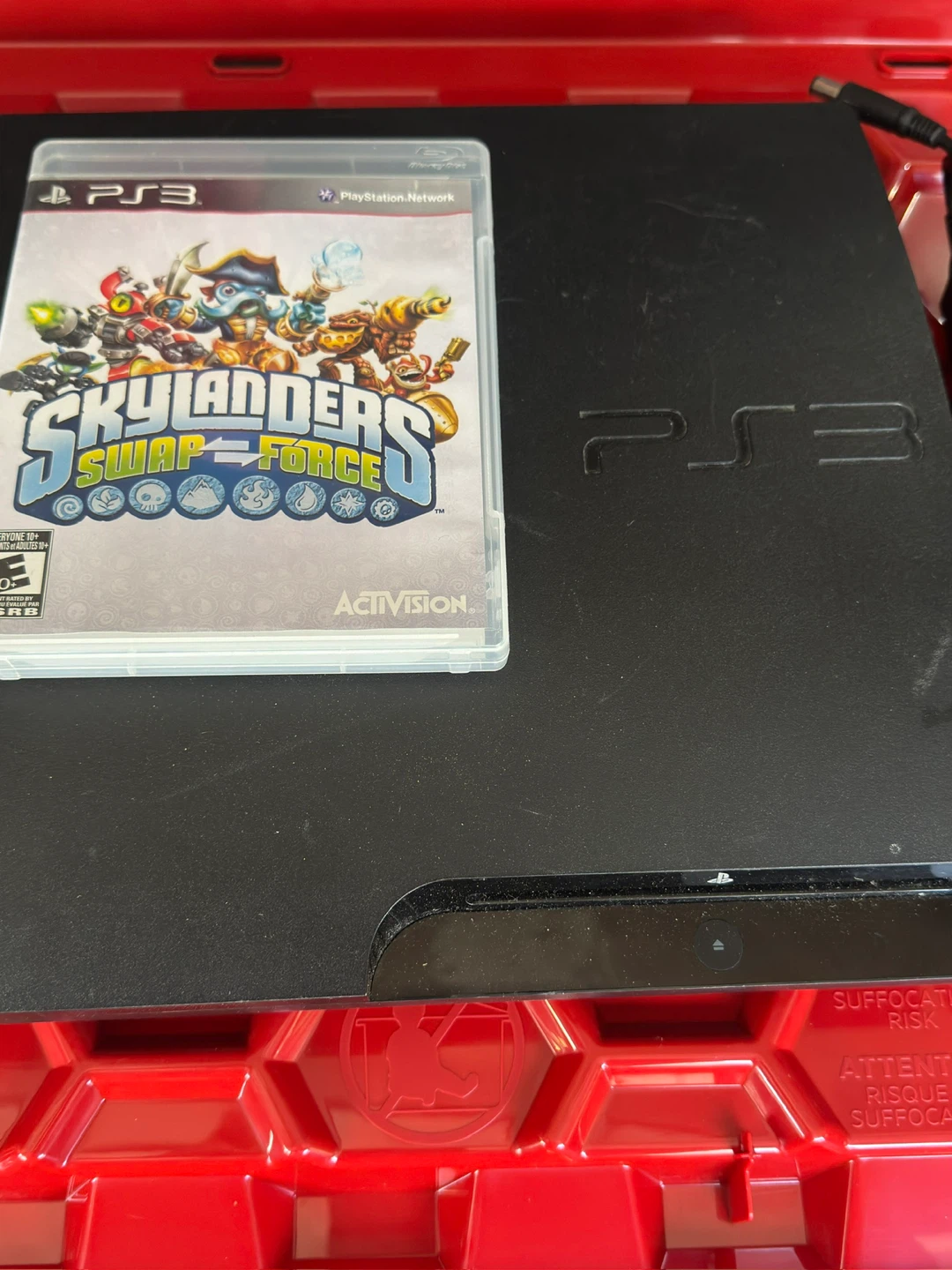 Sony PlayStation 3 (PS3) with 3 Controllers and Skylanders Game - photo 2