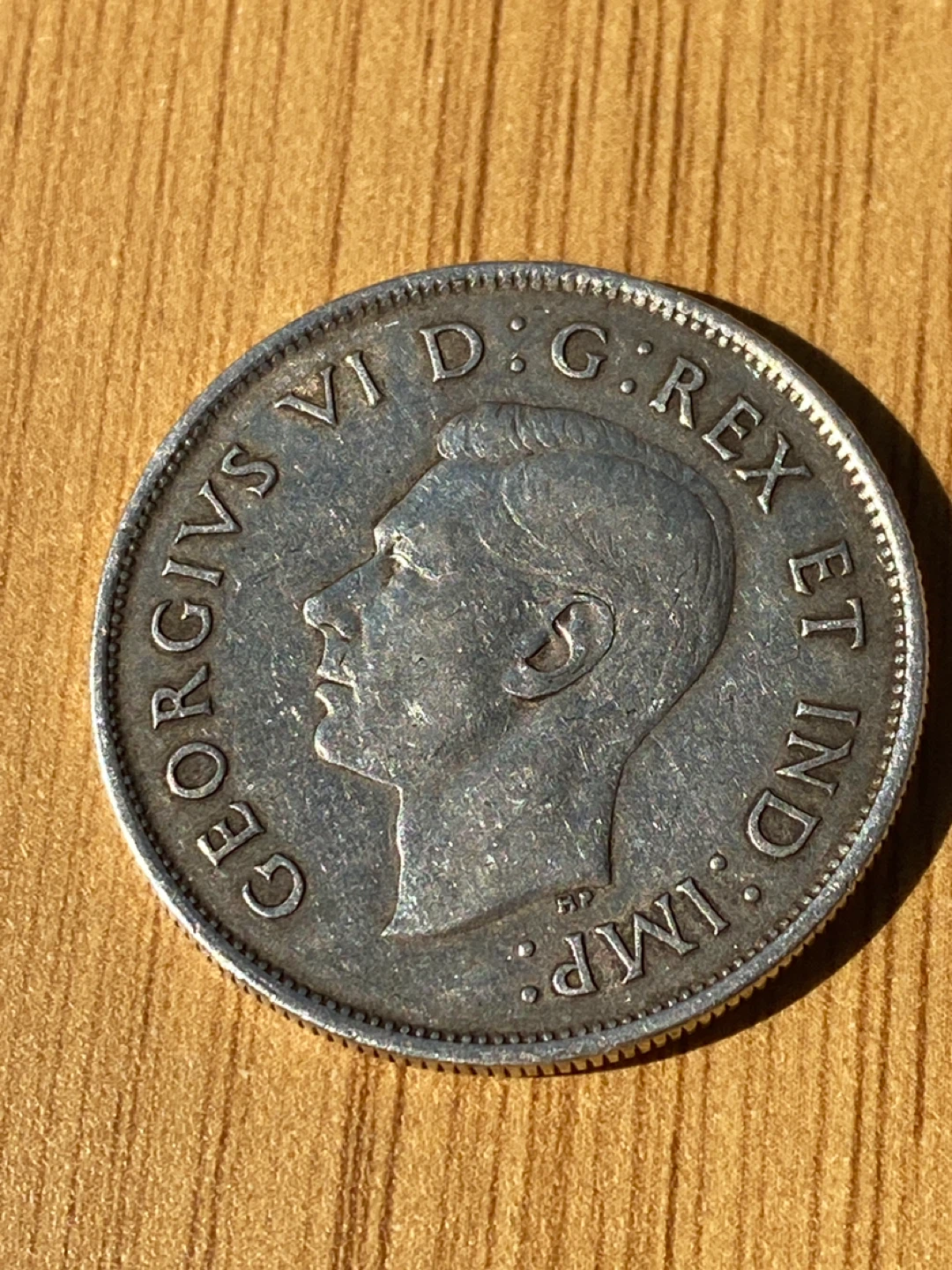 1942 Canada 50 Cents Coin - photo 2