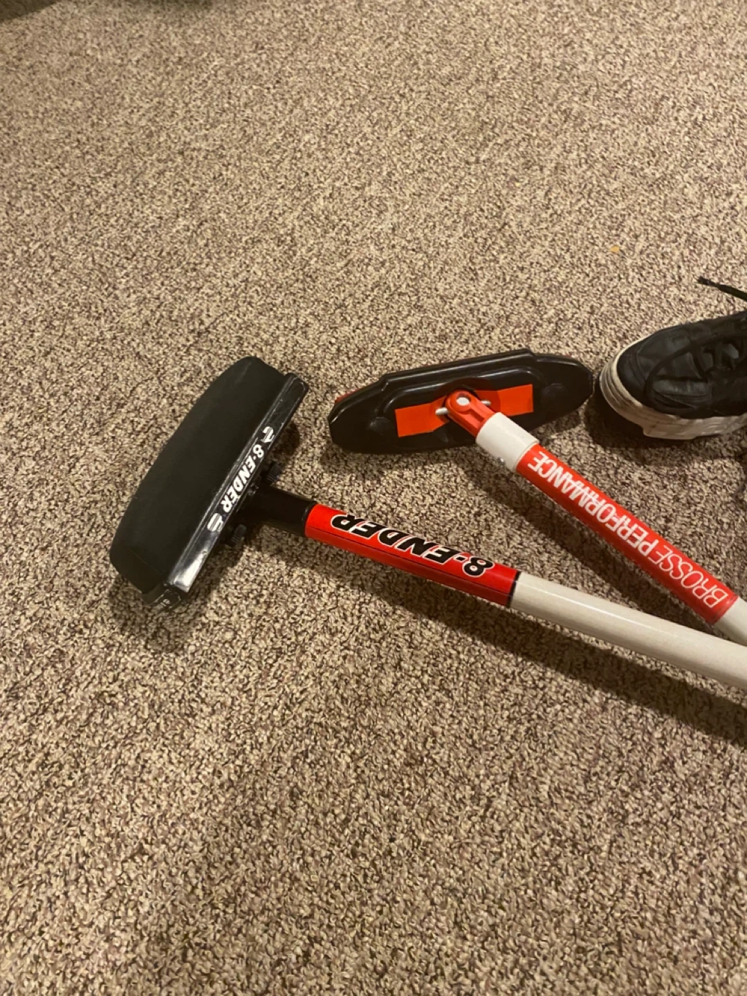 Asham Curling Shoes and Sweeps - photo 2