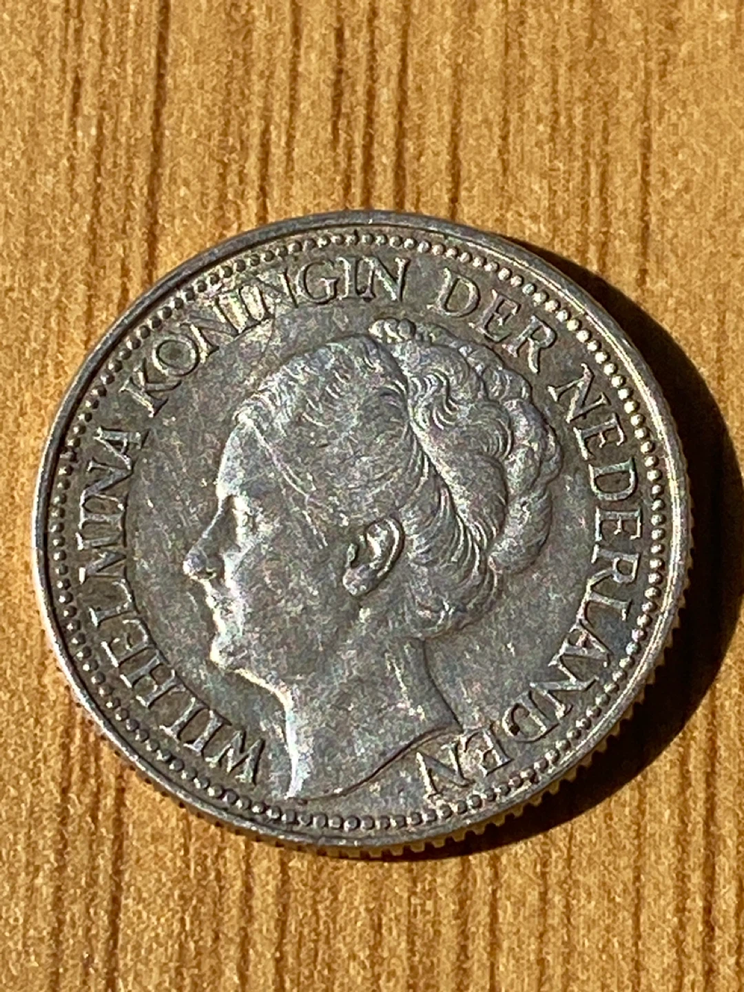 Netherlands silver  25 Cents Coin - 1941