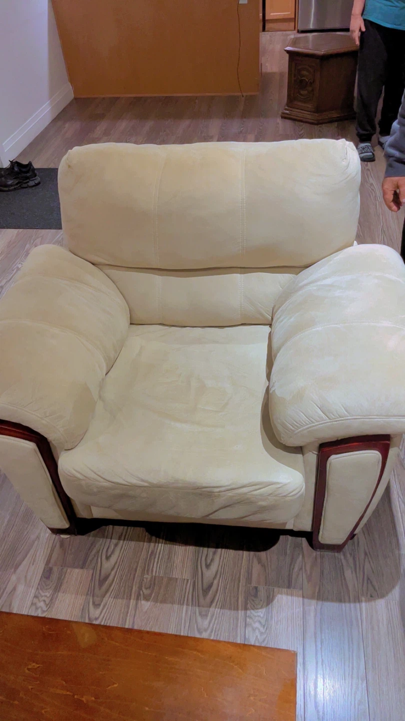 Comfortable Sofa Set with Solid Wood Coffee Table - photo 5