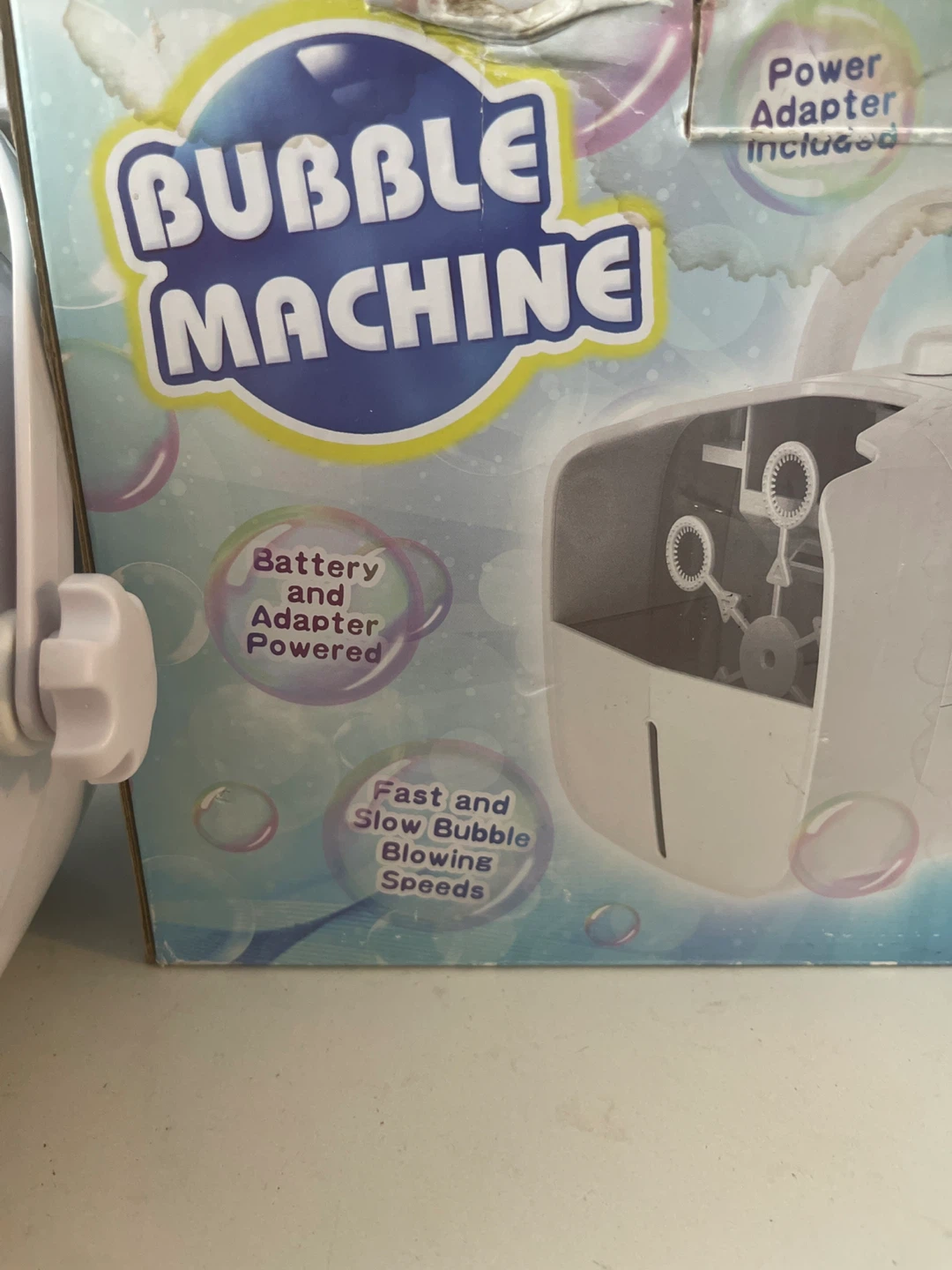 Bubble Machine with Battery and Adapter Power - photo 2