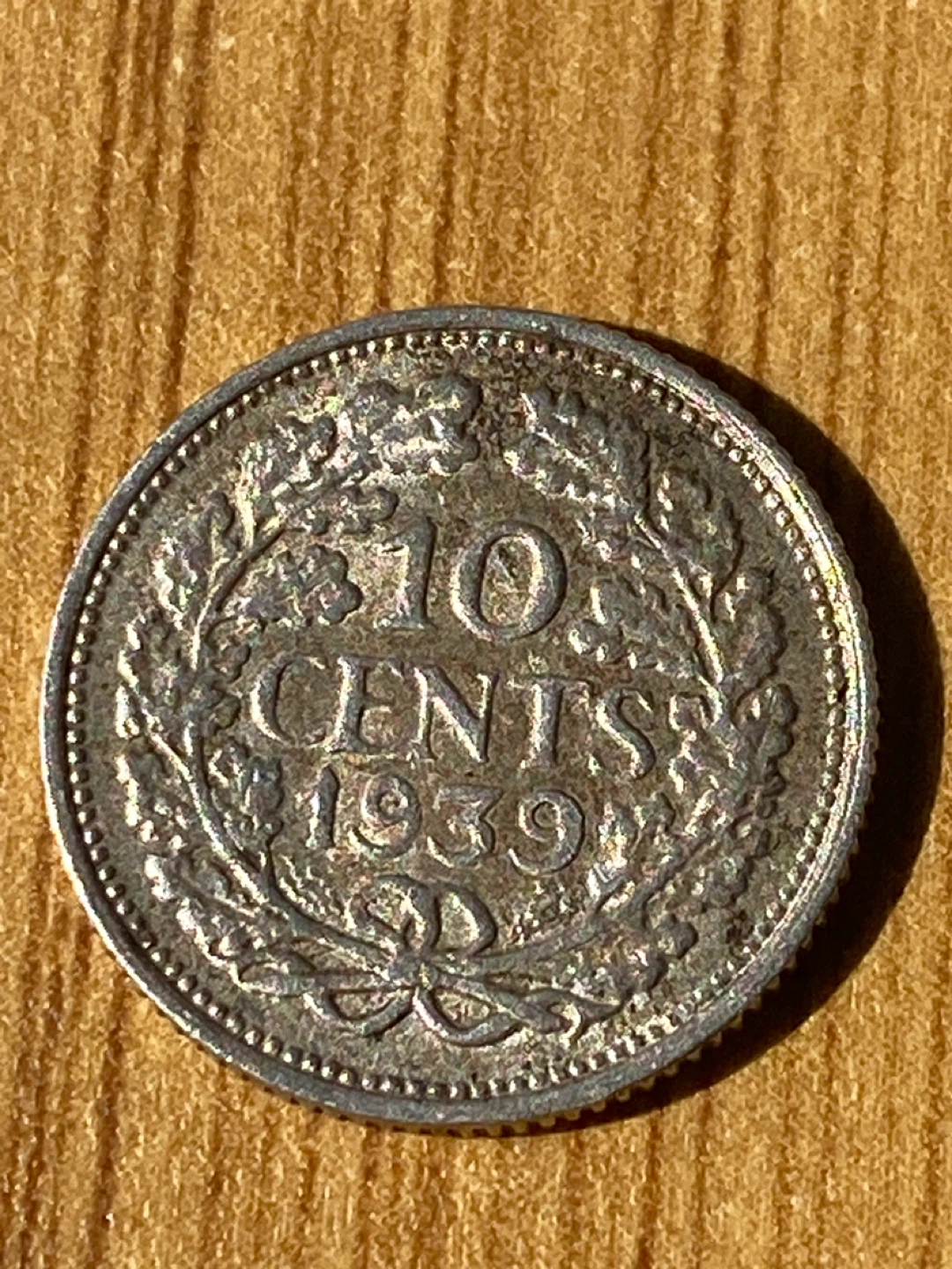 10 Cents silver Coin 1939 - photo 2