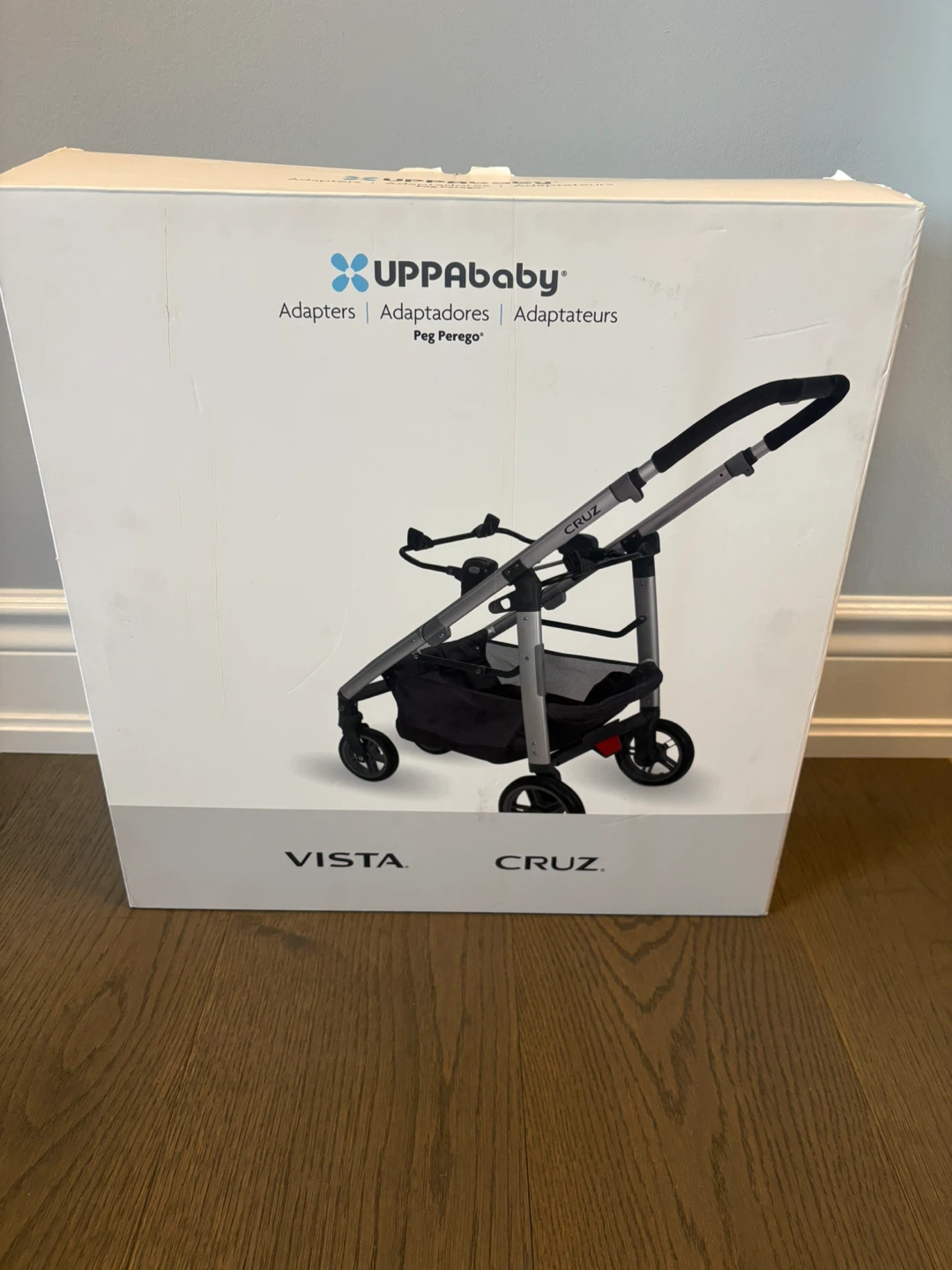Uppababy peg perego car seat adapters EUC ret $125