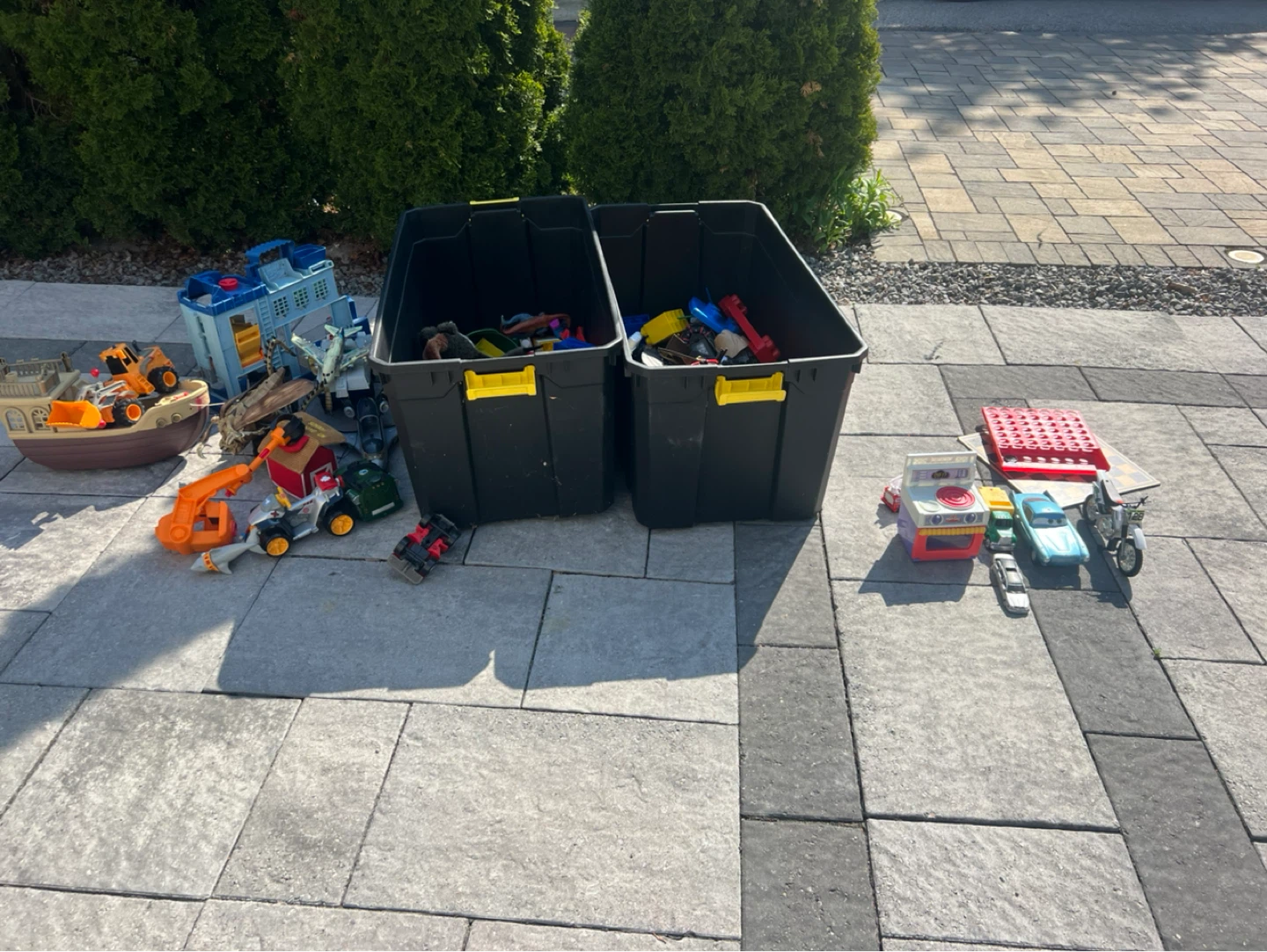 Assorted Toy Vehicles and Playsets