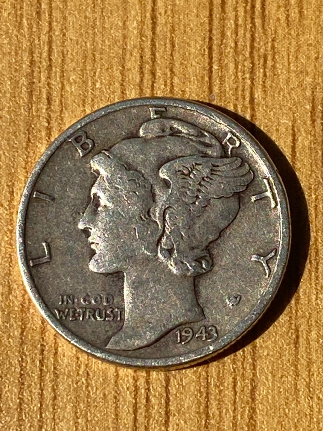 1943 Mercury Dime - United States Coin
