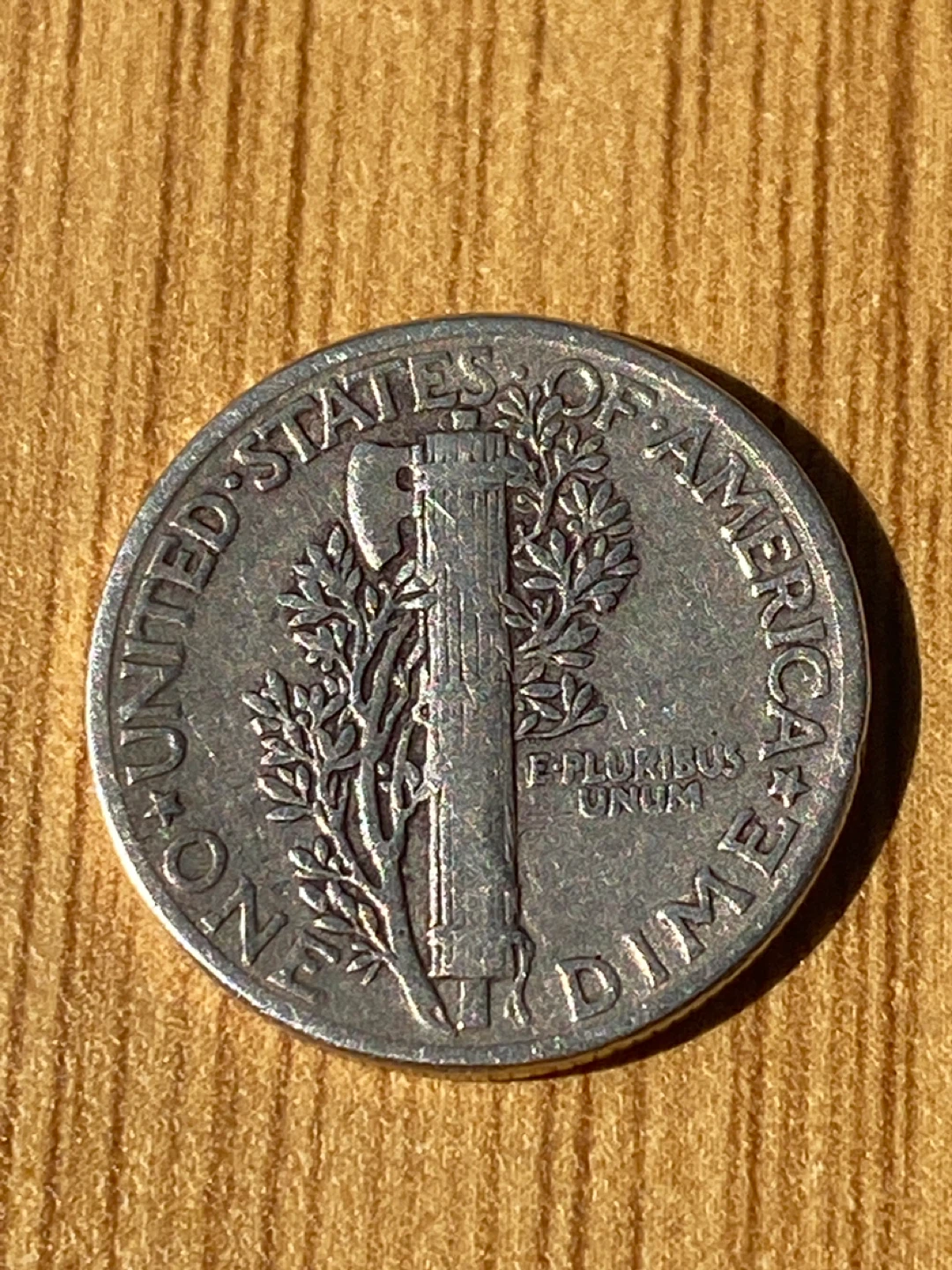 1943 Mercury Dime - United States Coin - photo 2