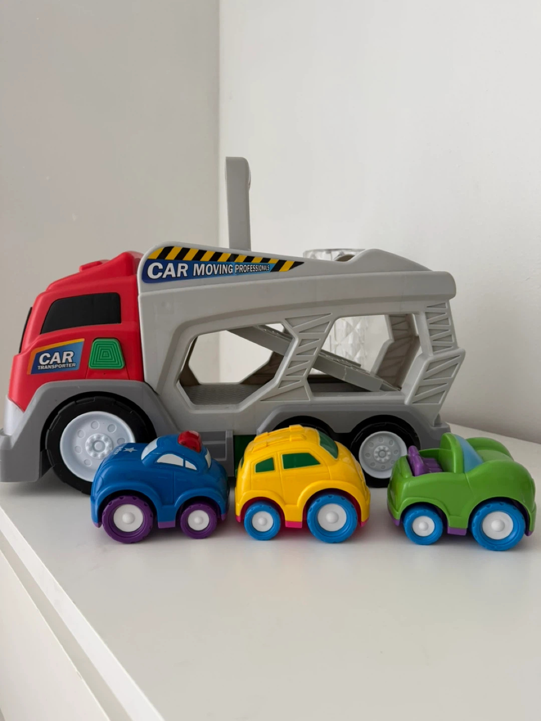 Car Transporter Toy Truck with 3 Cars