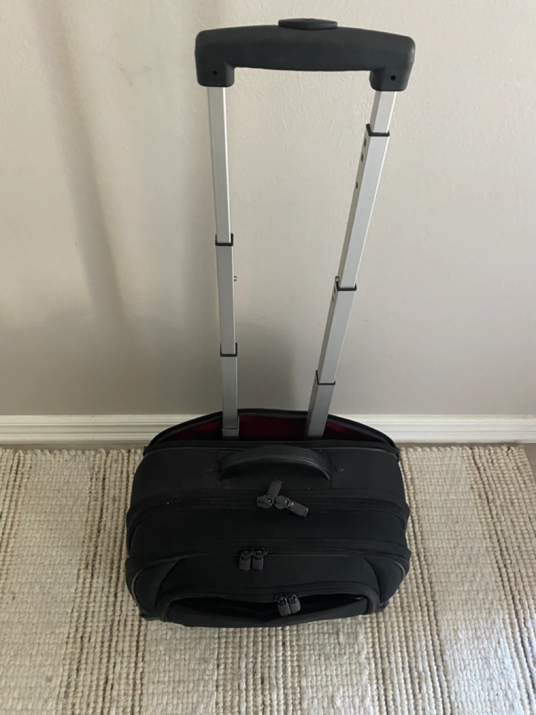 Black Rolling Carry-On Luggage