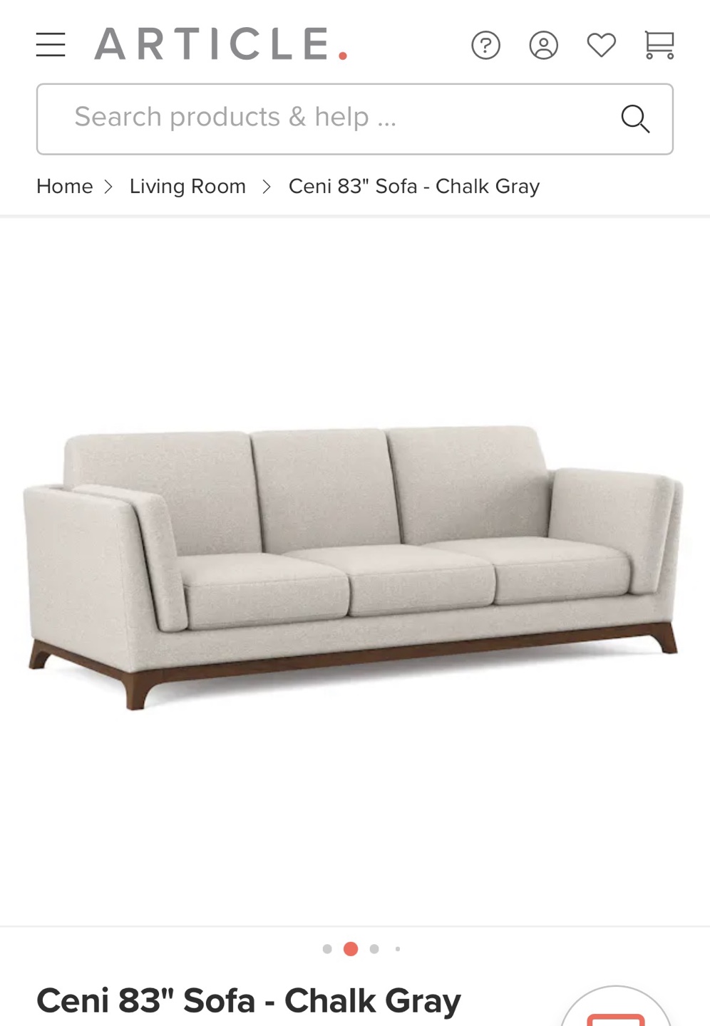 Article Cena Couch