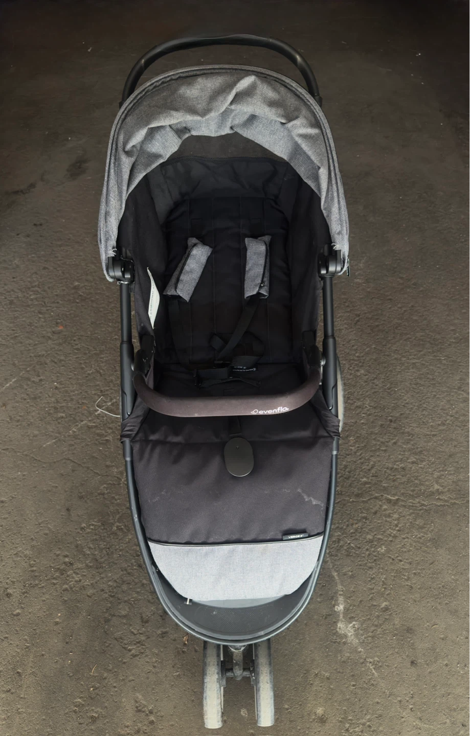 Even Flo gold verge 3 stroller car seat