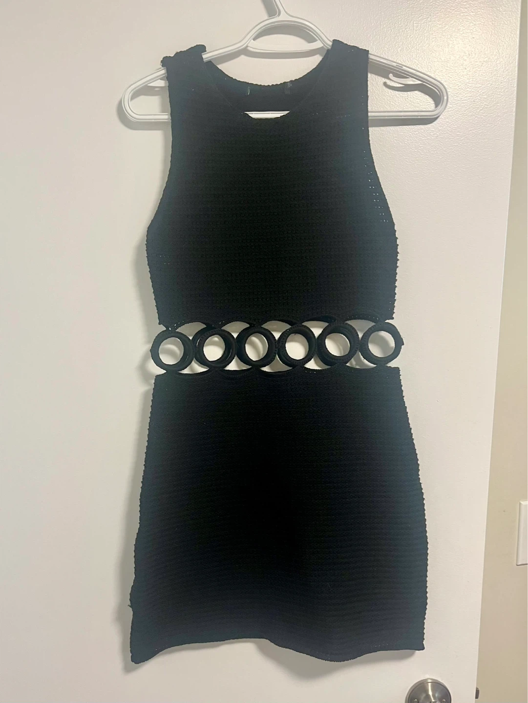 Mango Hoops Crochet Mini Dress from Europe Size M