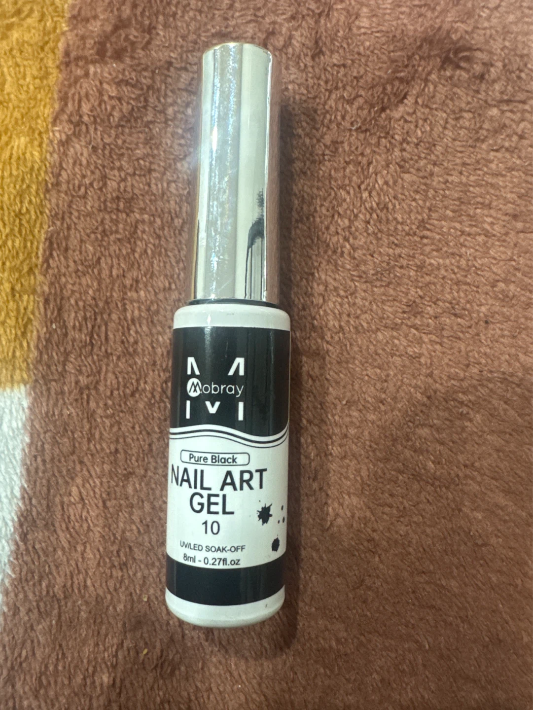 Mobray Nail Art Gel (Pure Black & Pure White) - photo 3