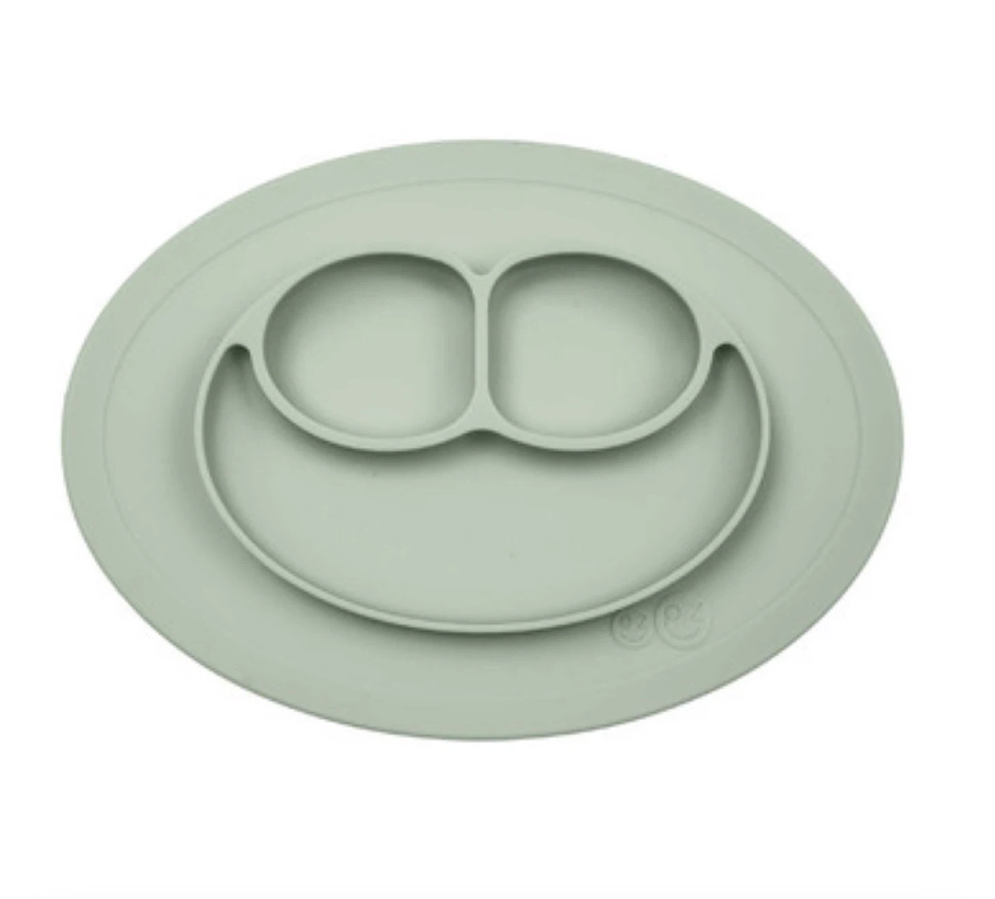 ezpz Silicone Suction Baby Feeding Mat Plate Sage Green - photo 4