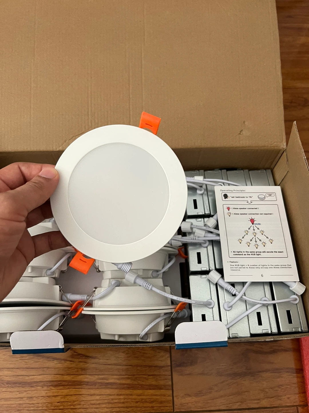 Smart Recessed Pot Lights LED 4 Inch - photo 5