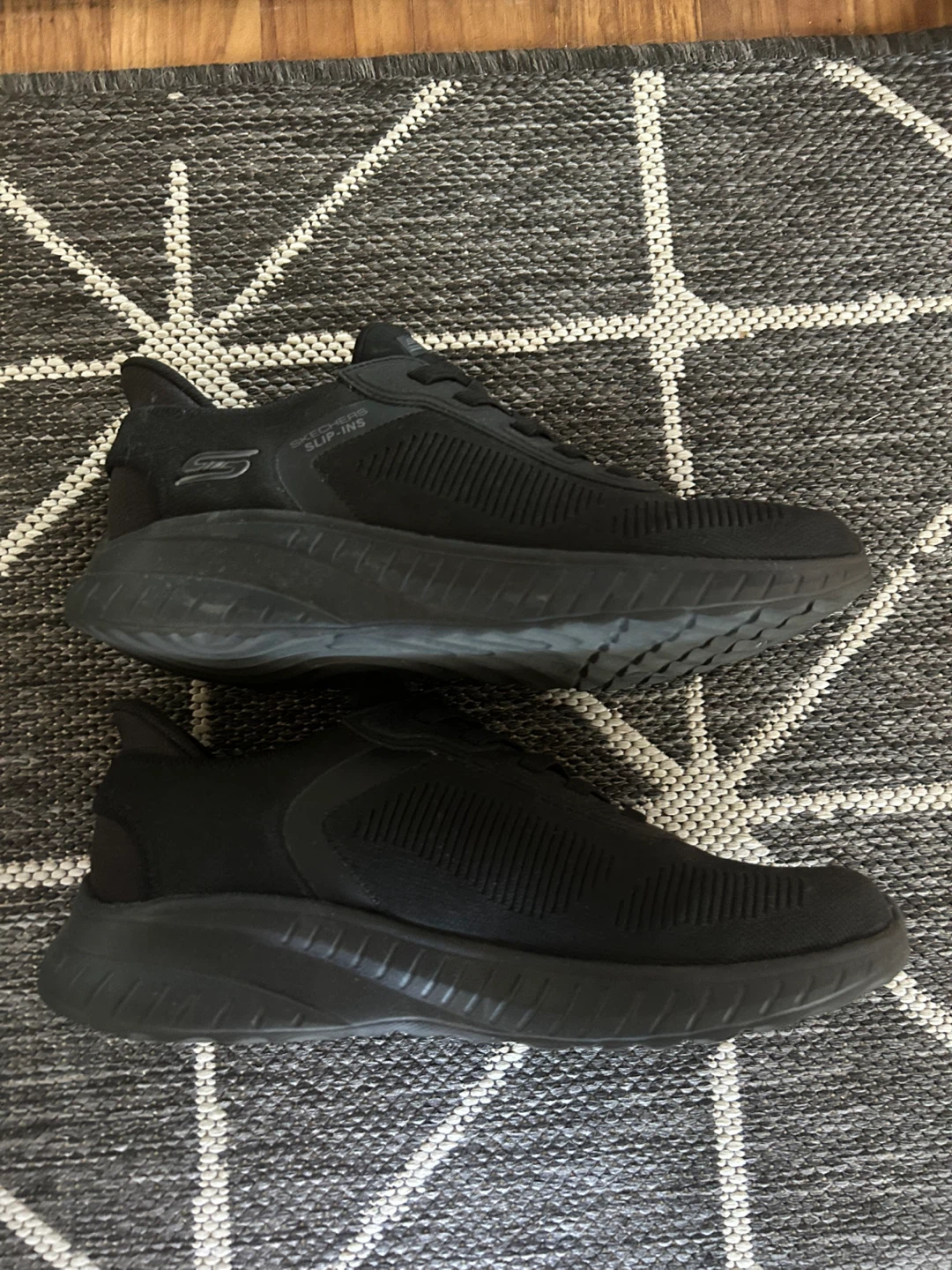 Skechers BOBS Slip-Ins Men's Black Wide Fit Shoes - photo 2