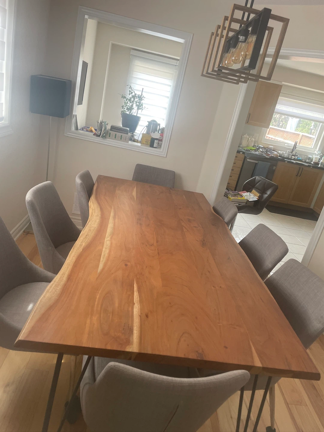 Live Edge Dining Table - Solid Wood - photo 2