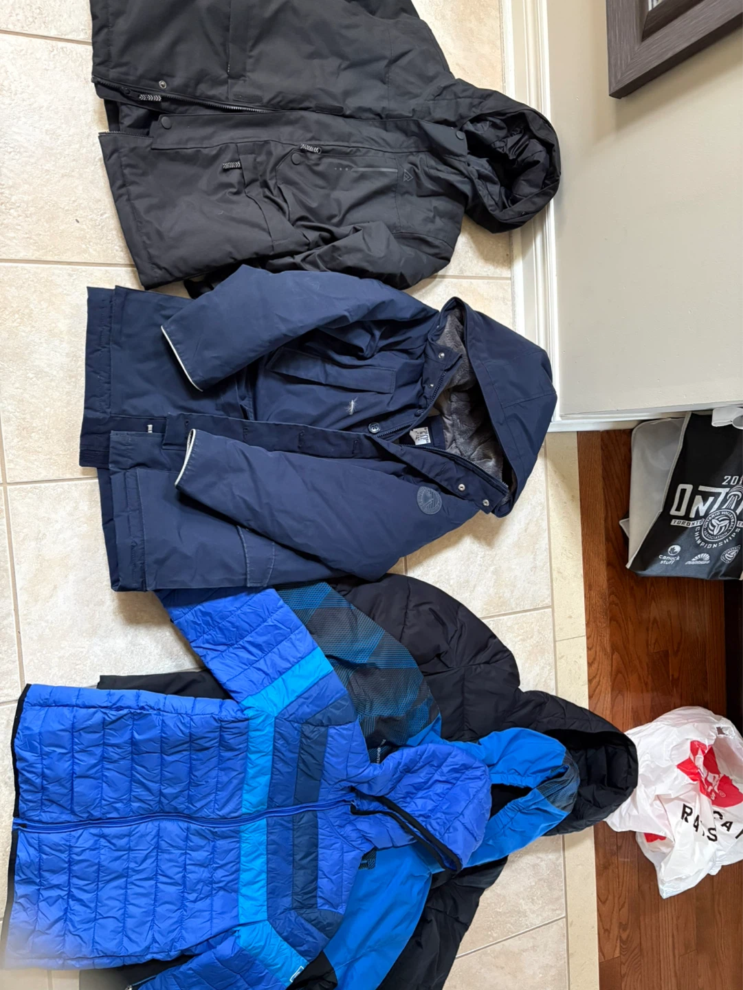 Spyder Ski Pants and winter jackets