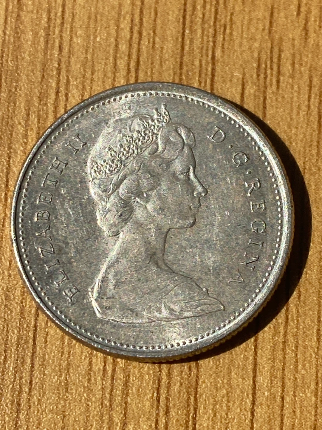 1968 Canada 25 Cent Coin - Silver - photo 2