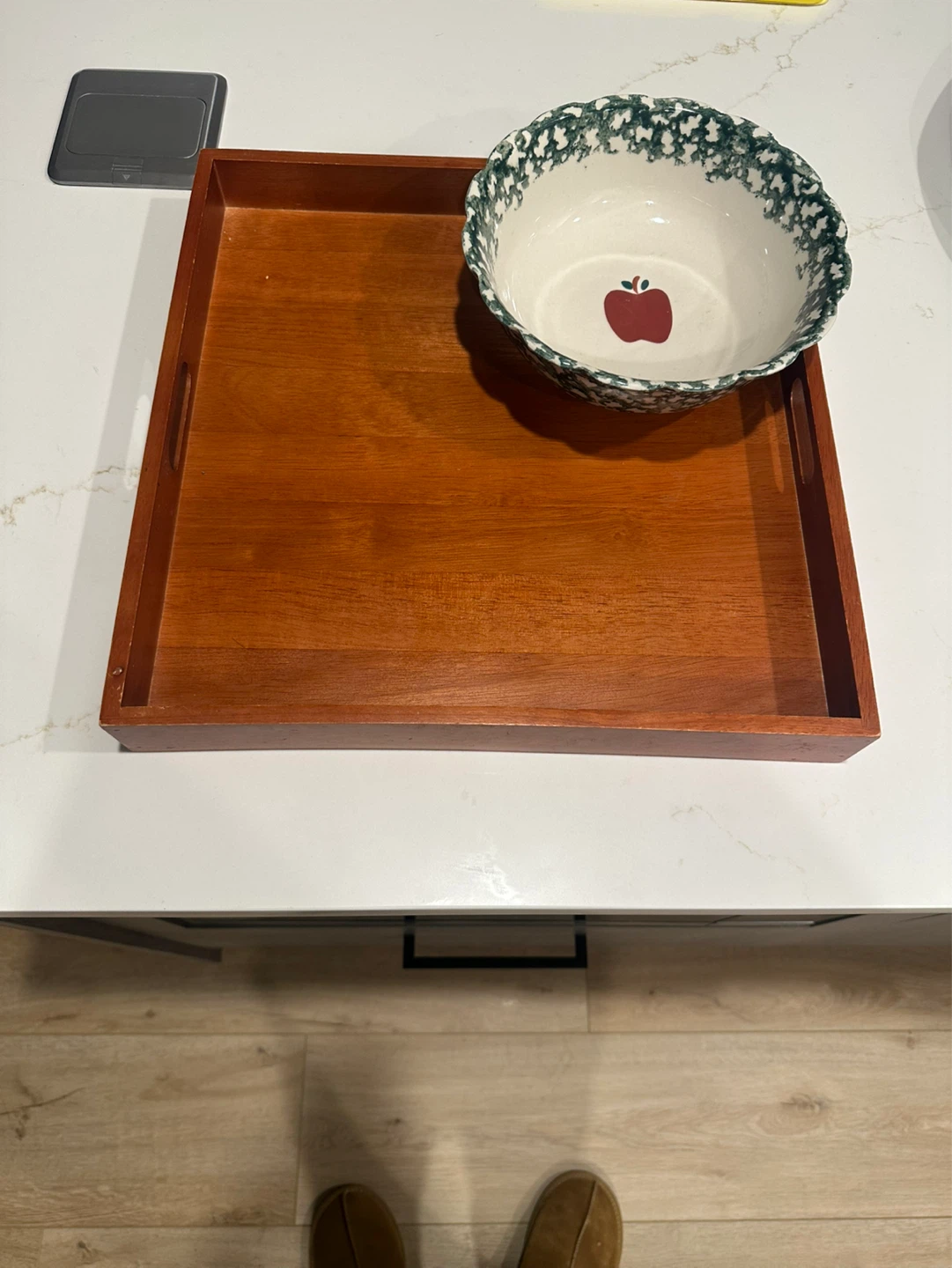 Serving Tray & Fruit Bowl